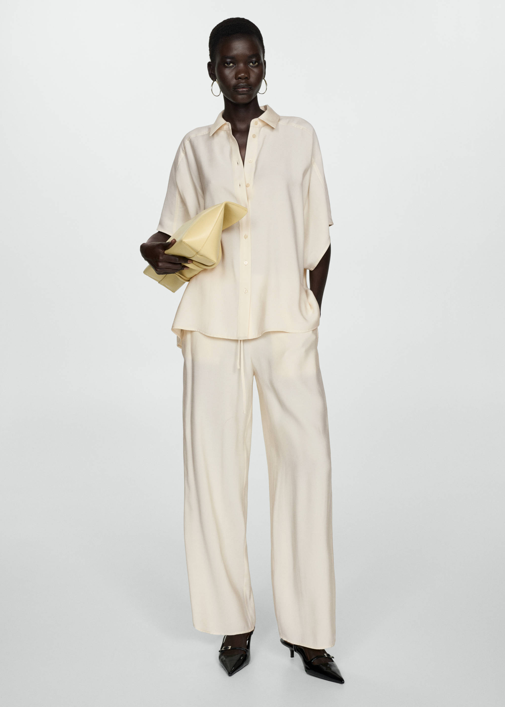 Oversized short-sleeved shirt - General plane