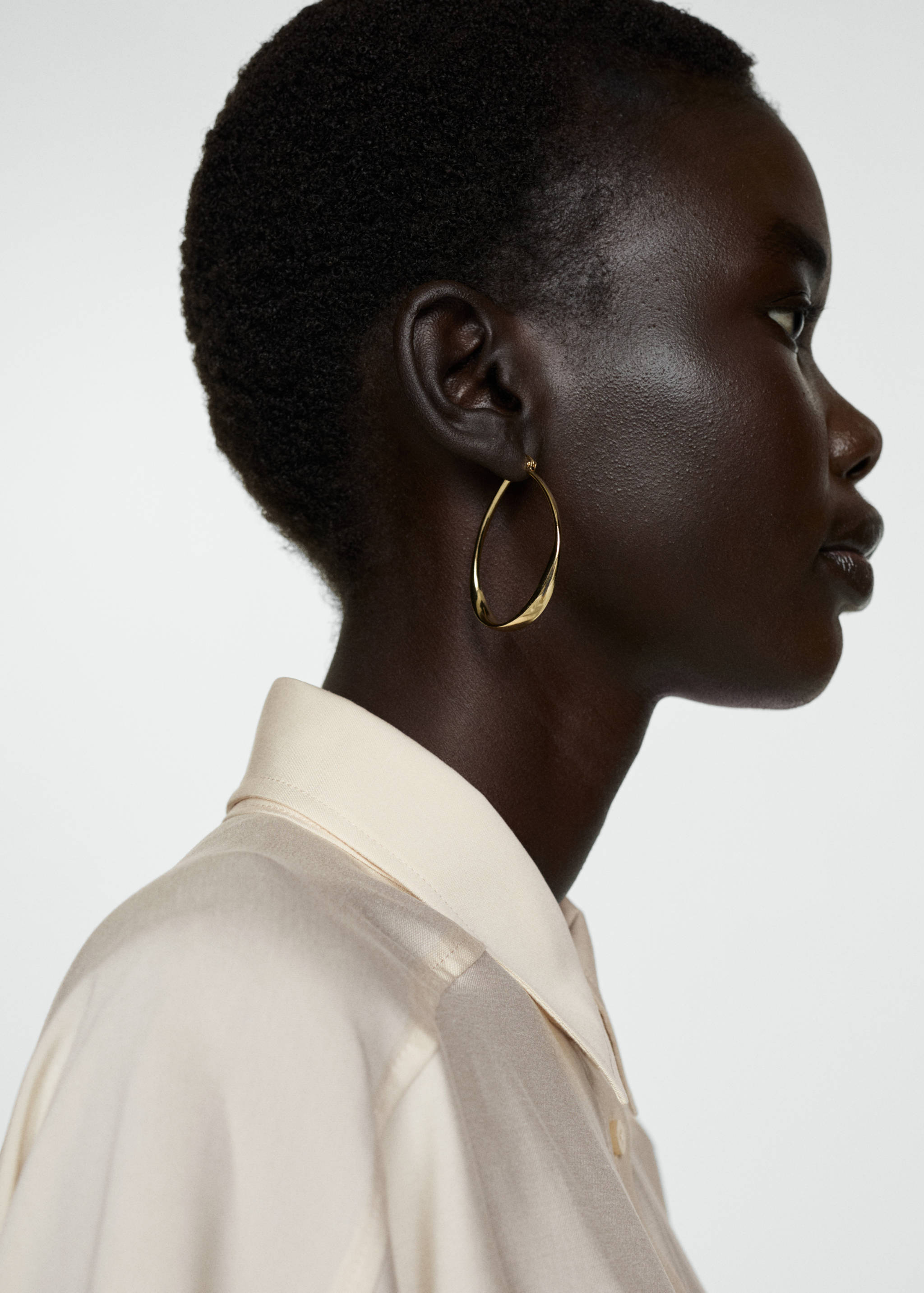 Oversized short-sleeved shirt - Details of the article 1