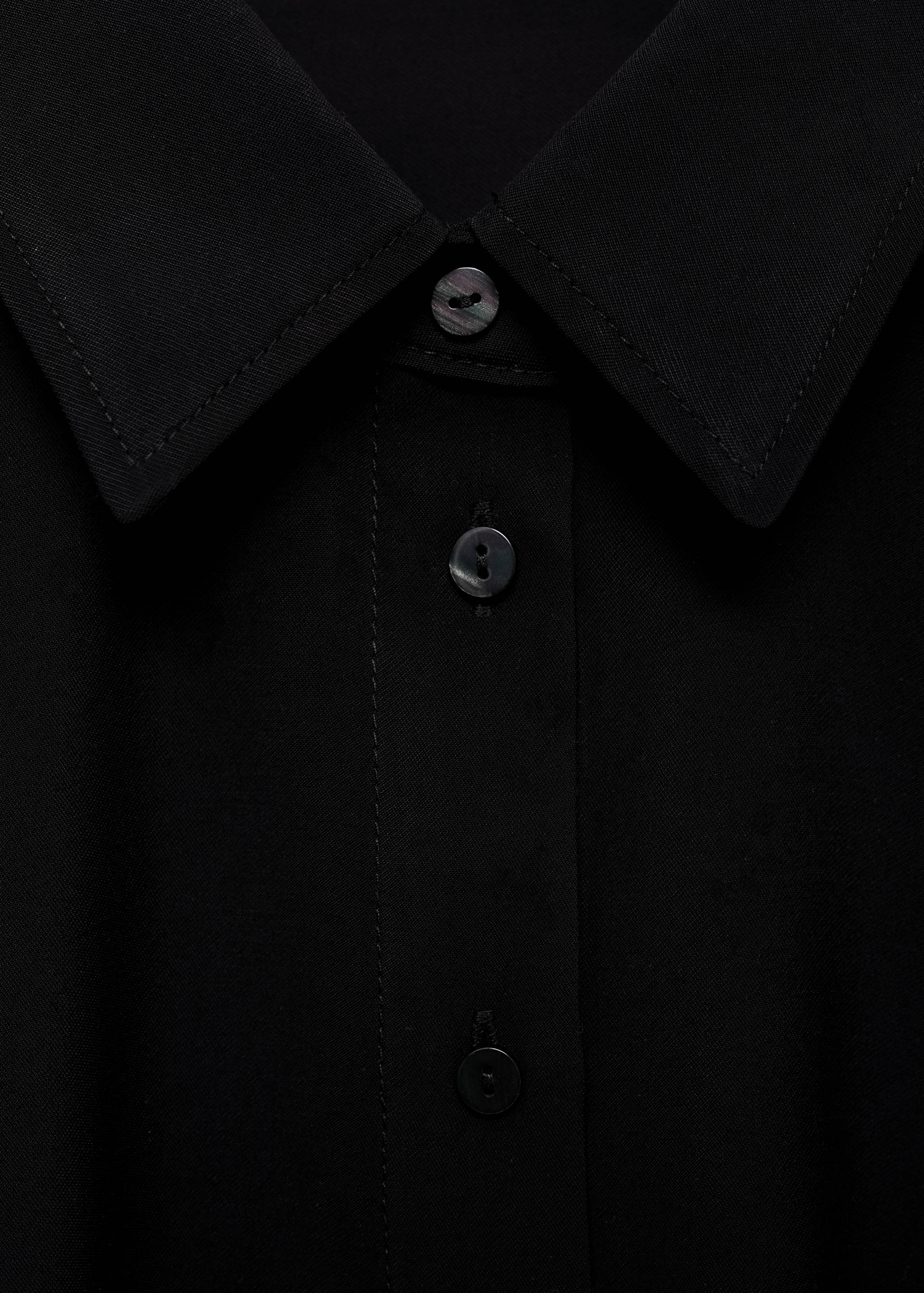 Oversized short-sleeved shirt - Details of the article 8