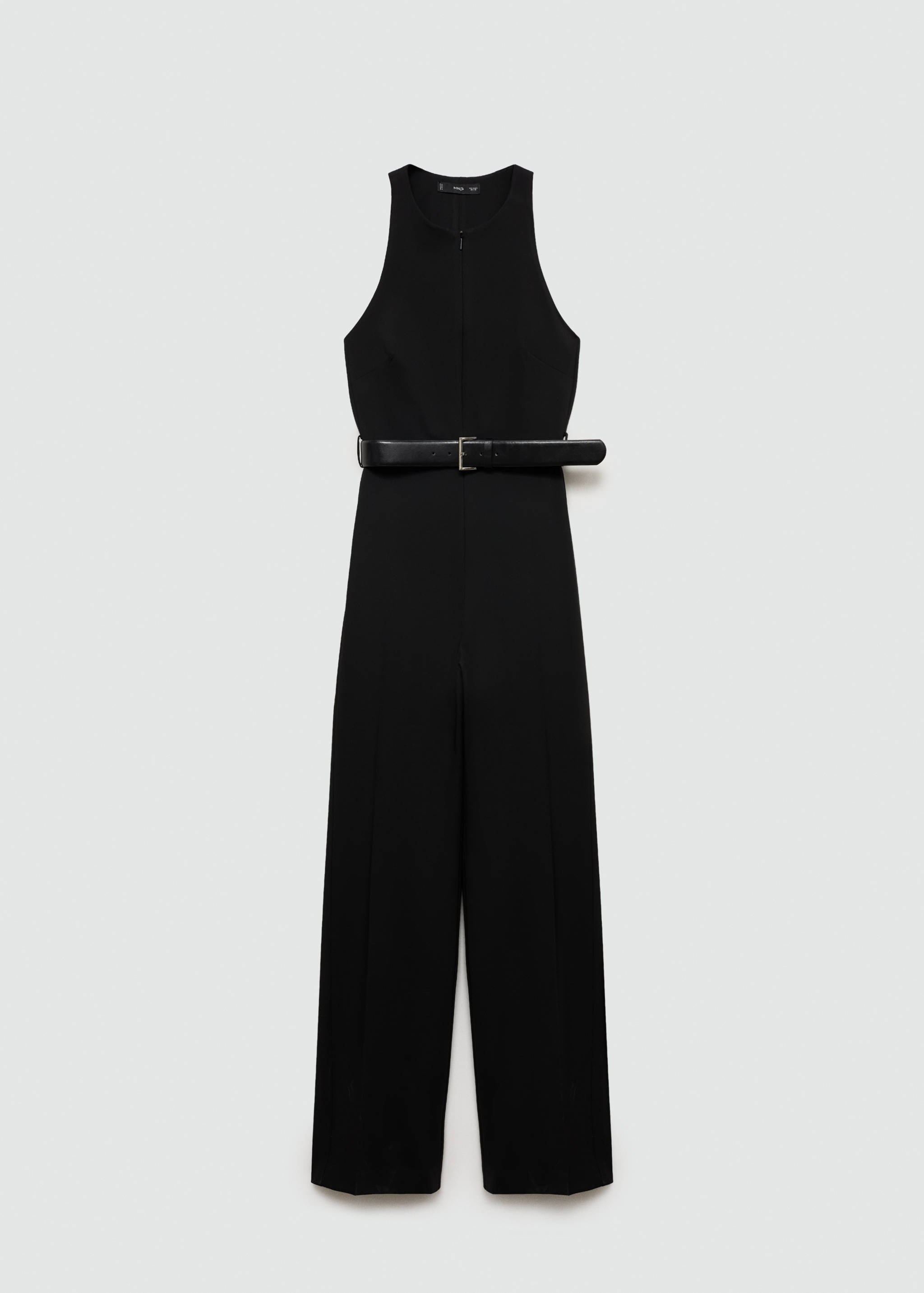 Jumpsuit with belt and zip - Article without model