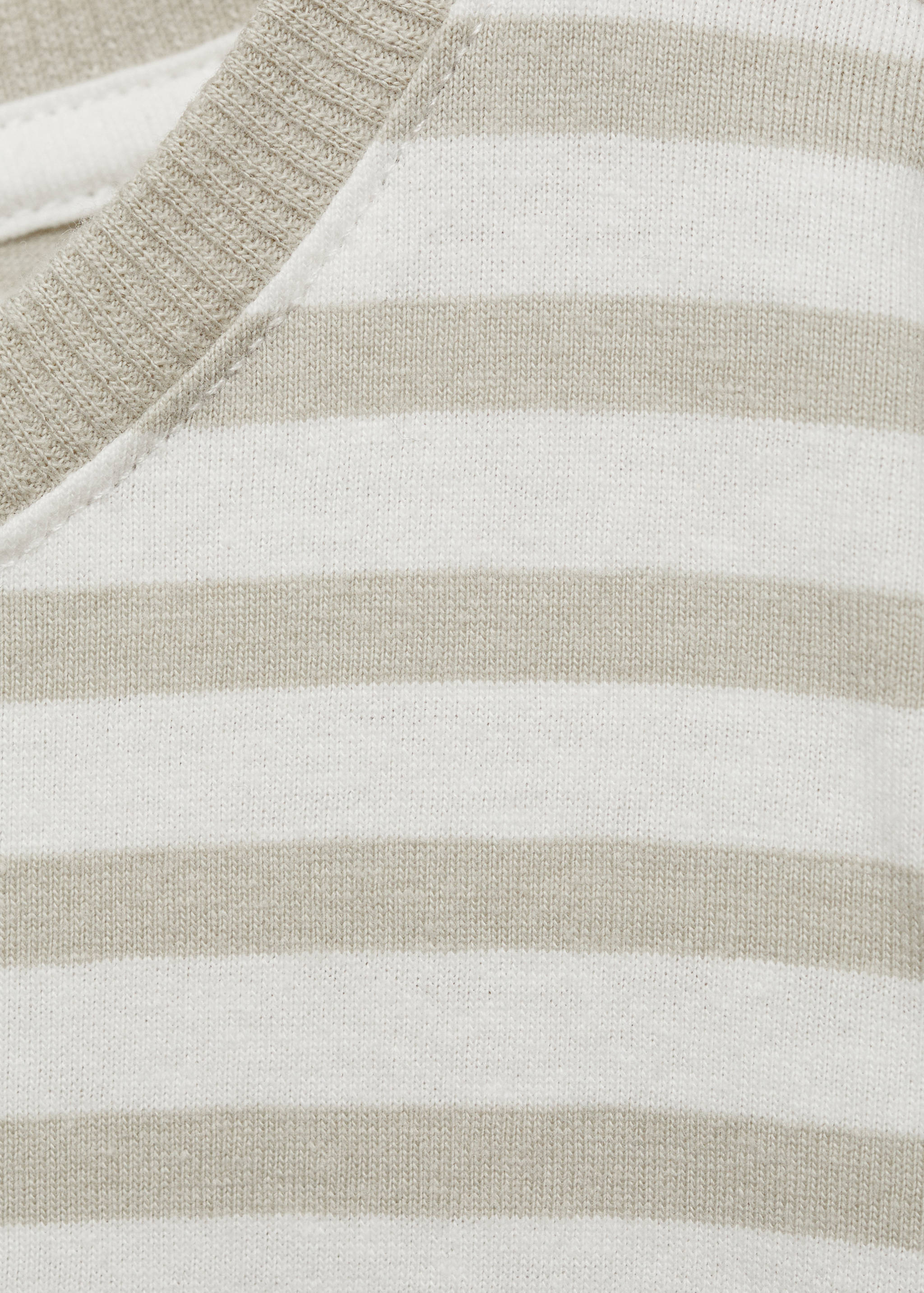 Striped cotton T-shirt - Details of the article 8