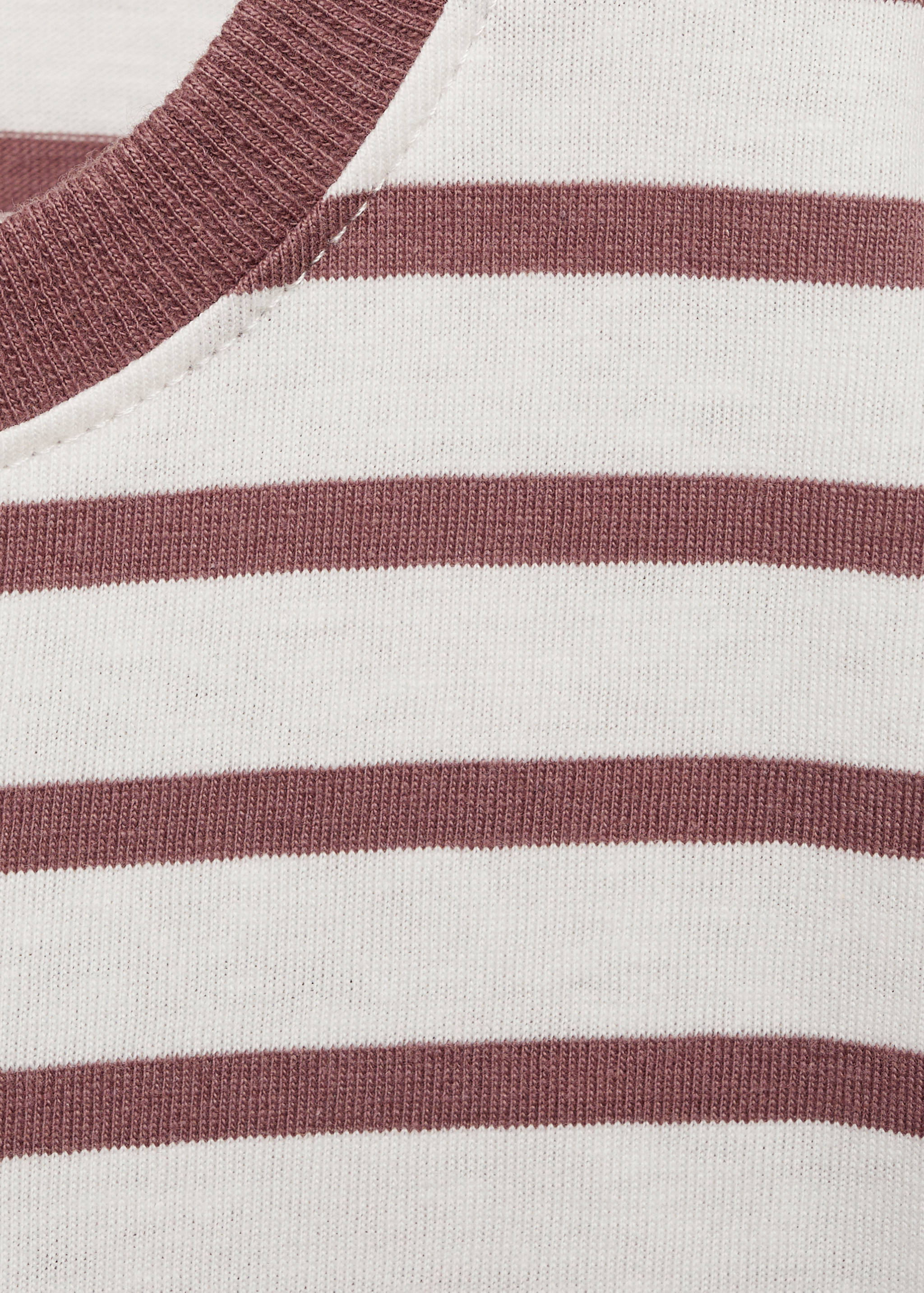 Striped cotton T-shirt - Details of the article 8