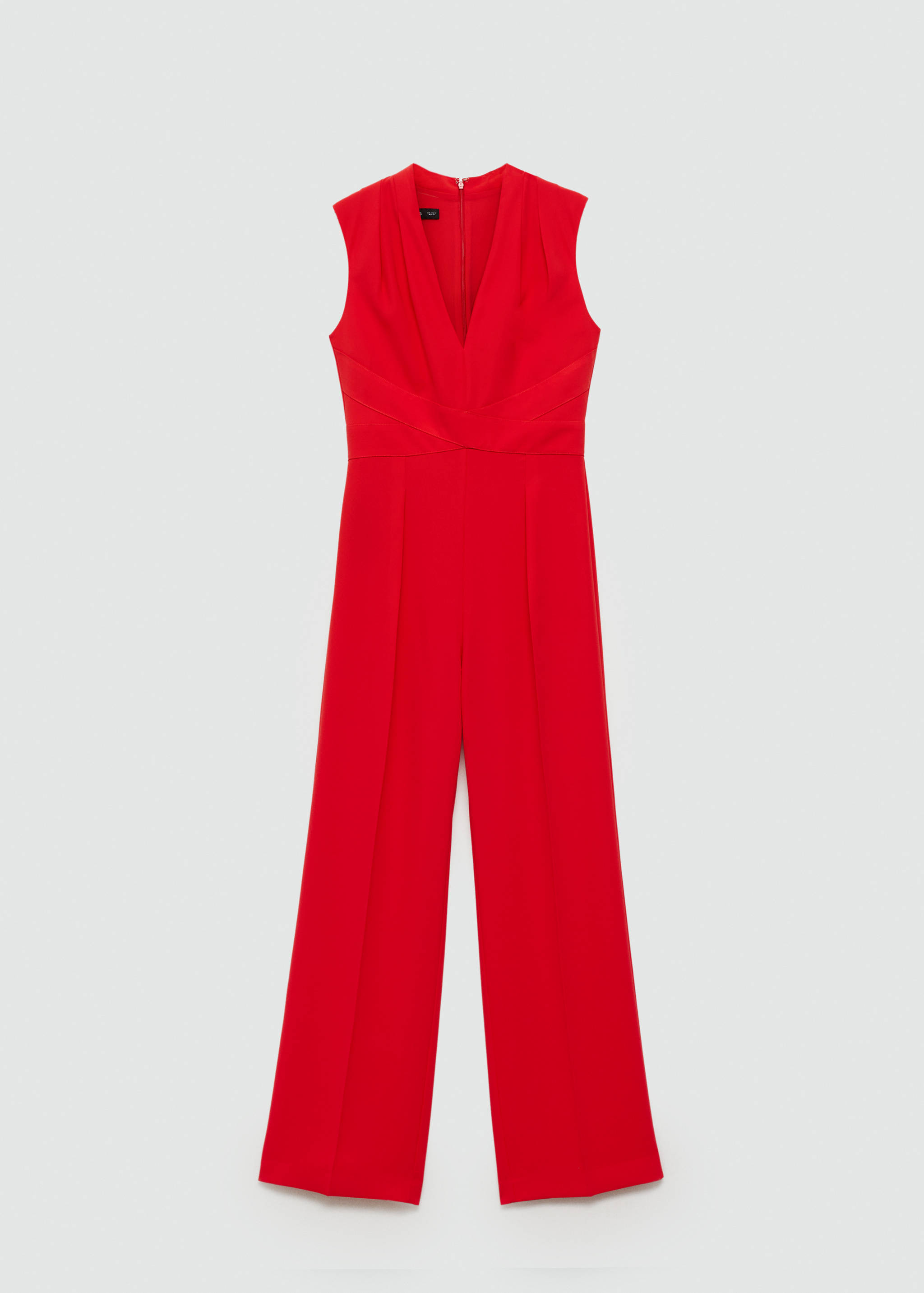 Long jumpsuit with crossover detail - Article without model