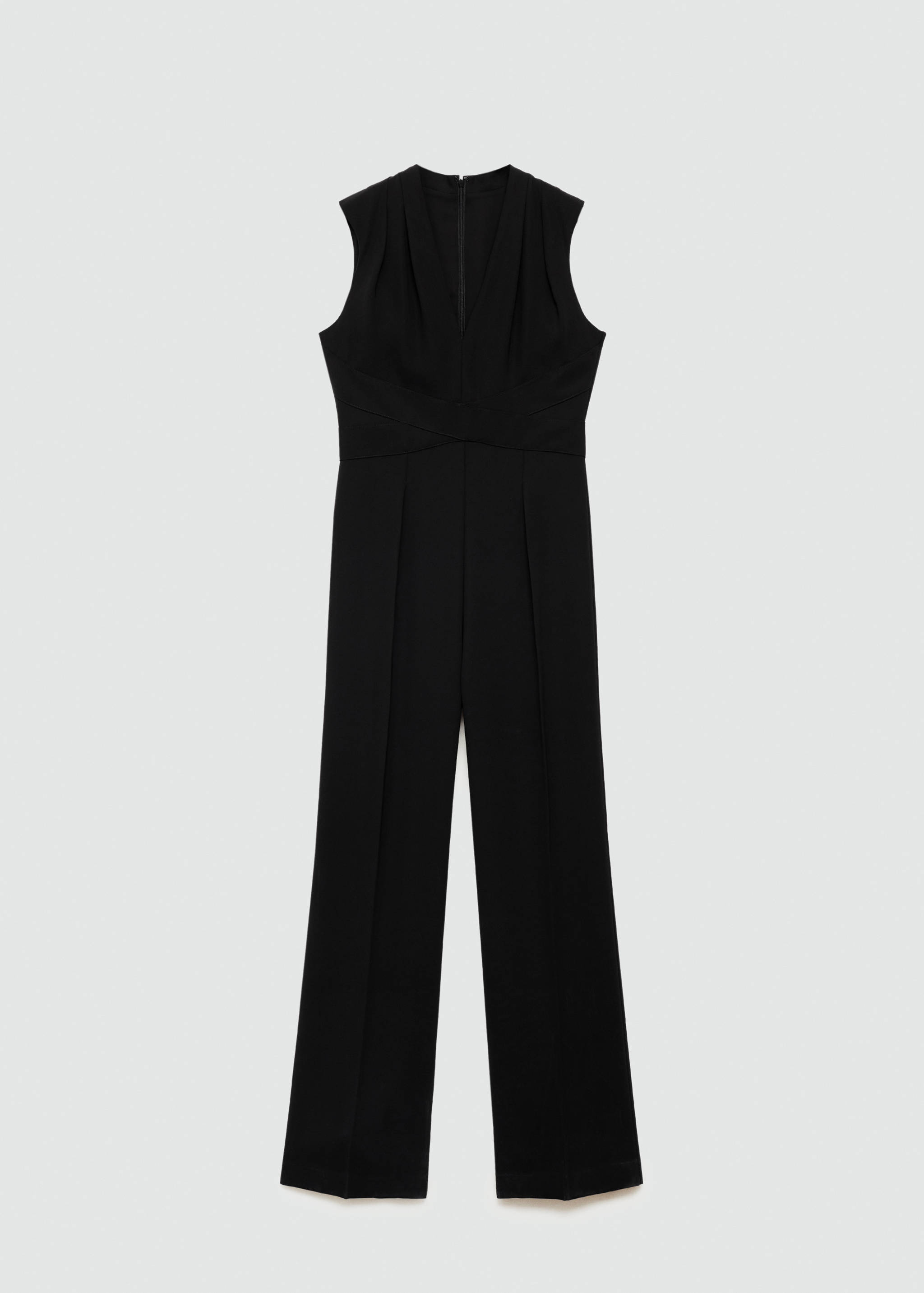 Long jumpsuit with crossover detail - Article without model
