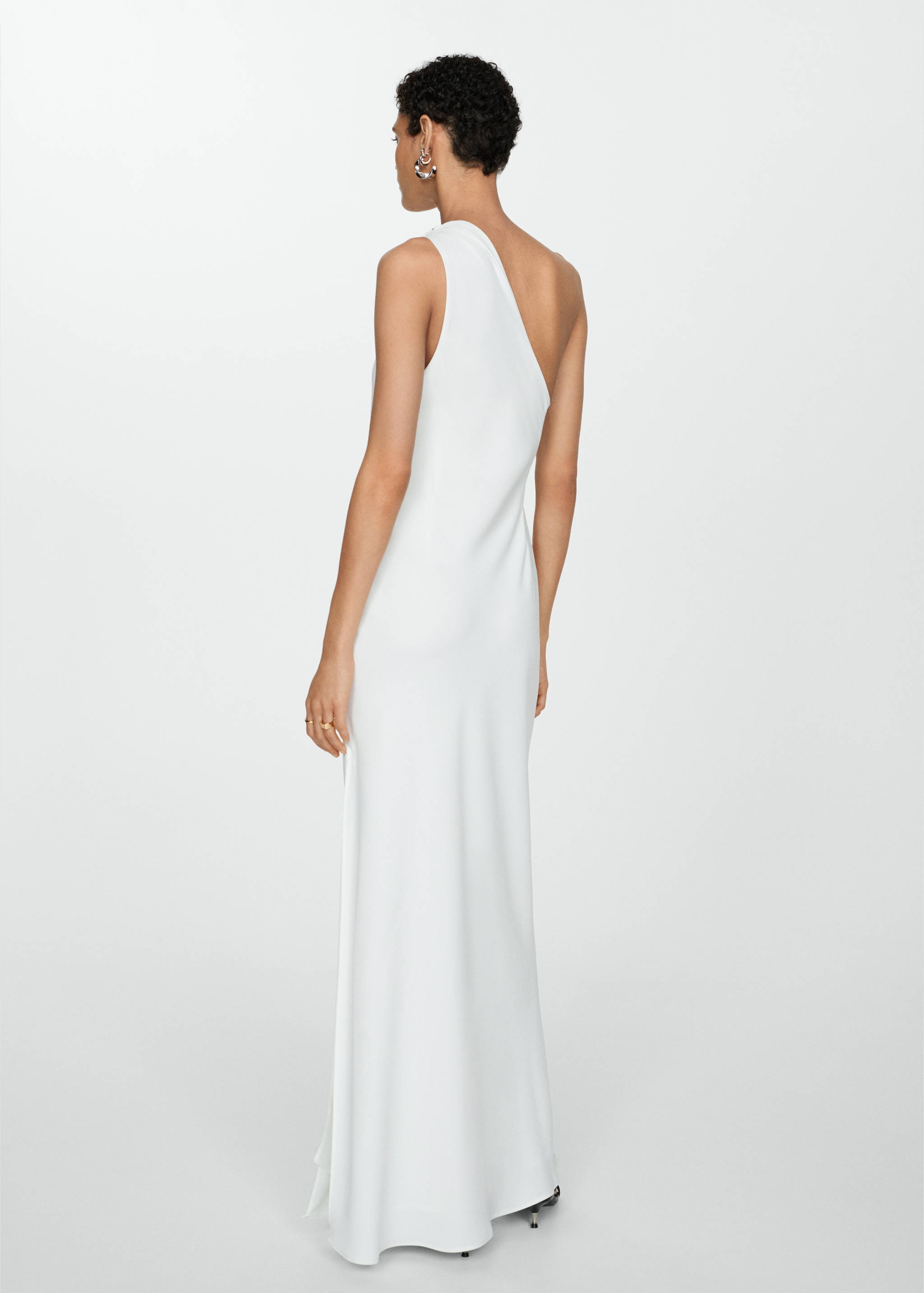 Robe longue asymétrique - Verso de l’article