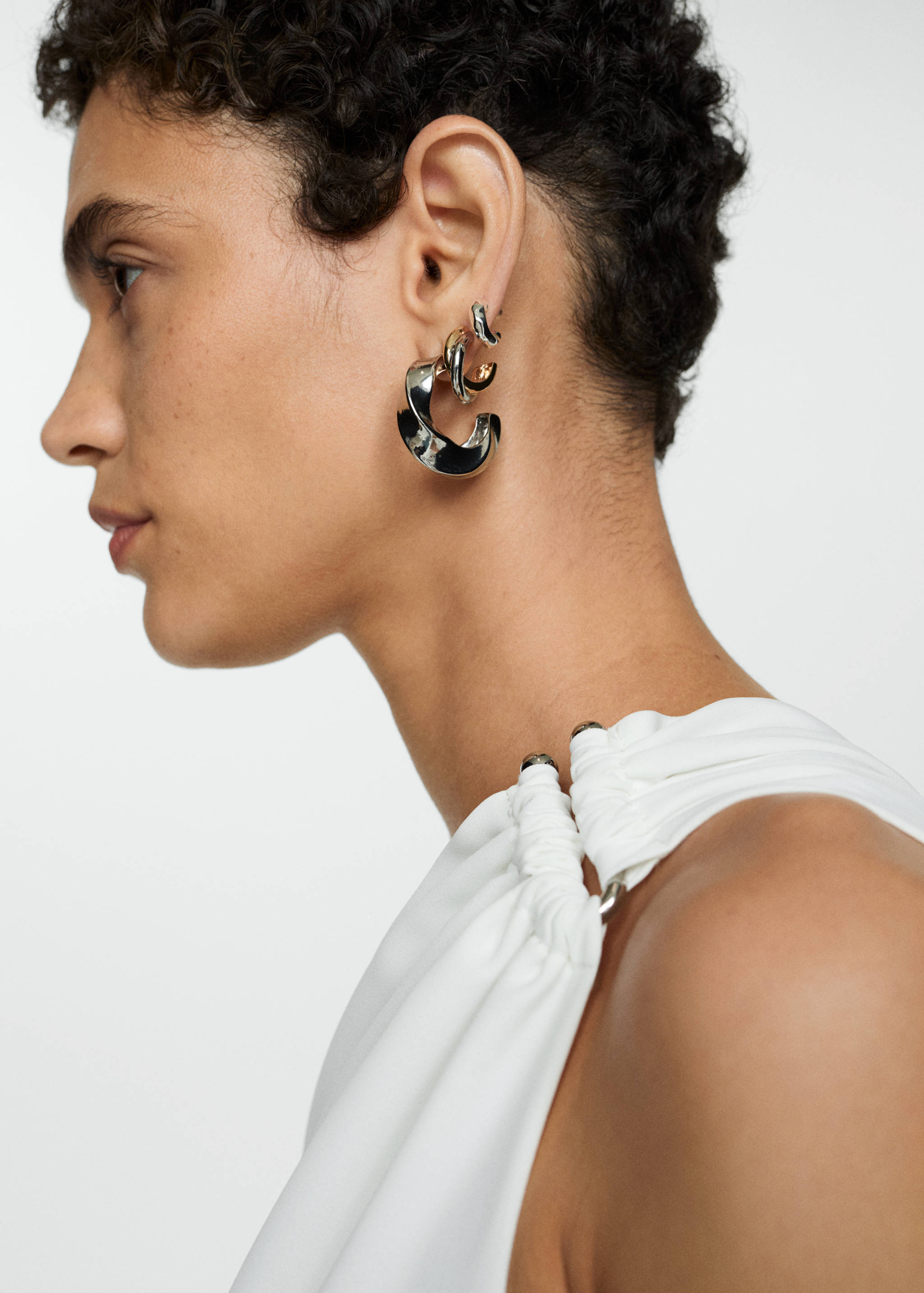 Robe longue asymétrique - Détail de l'article 1