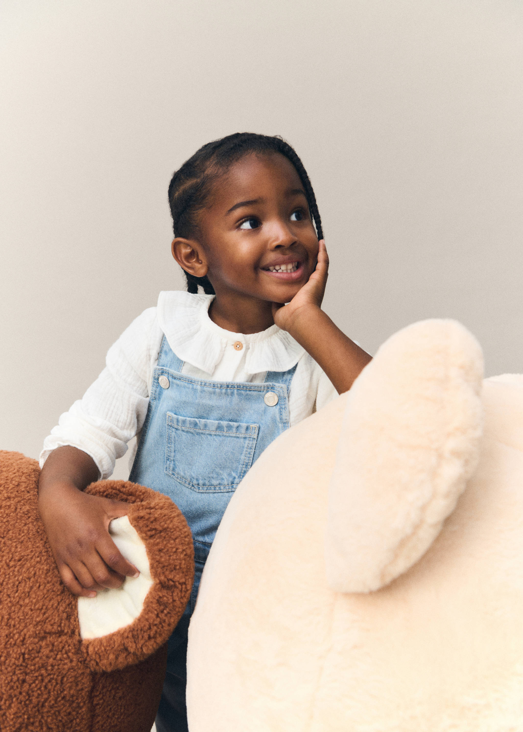 Peto llarg texà brodat - Pla general