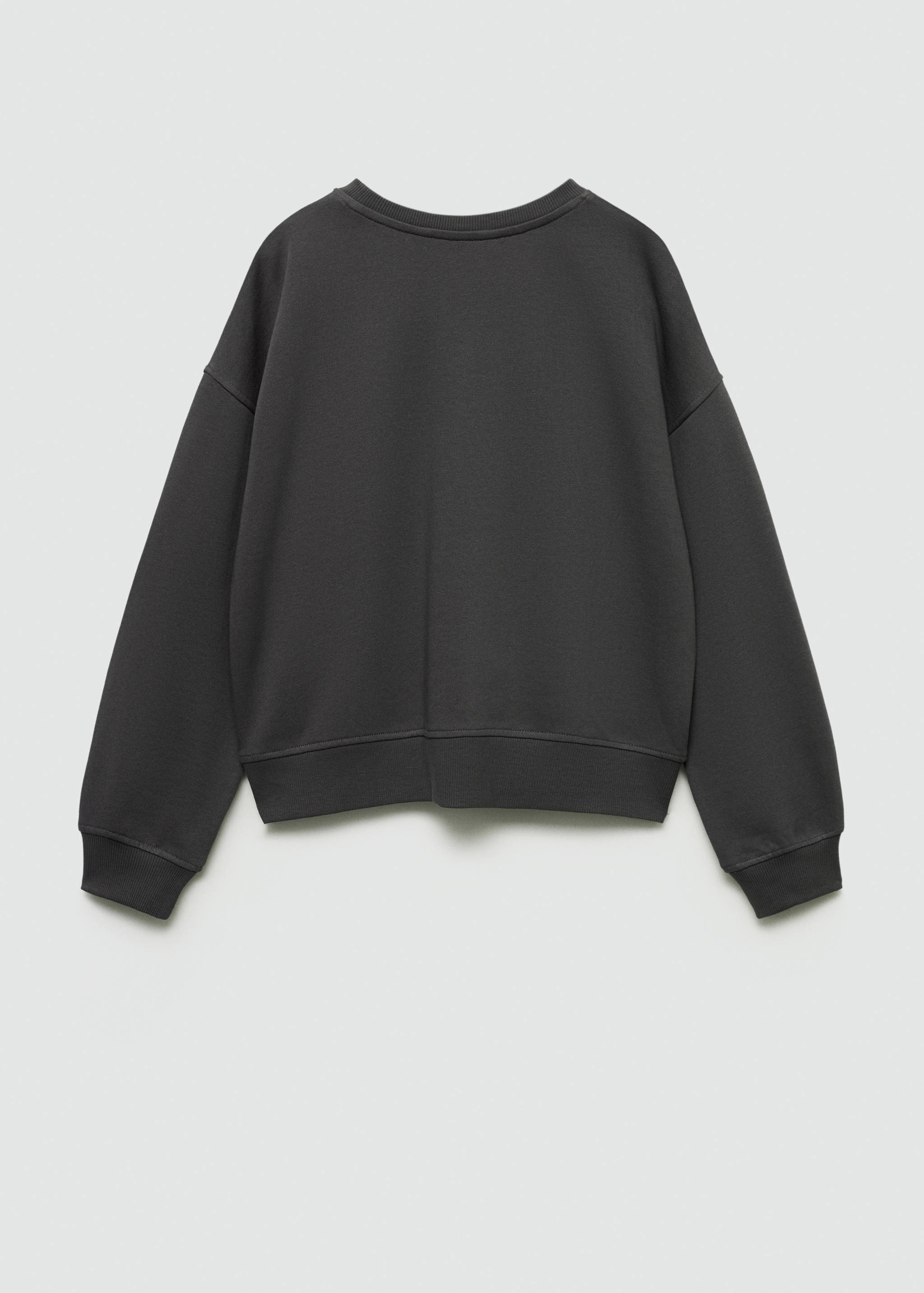 Sweat-shirt coton imprimé - Verso de l’article