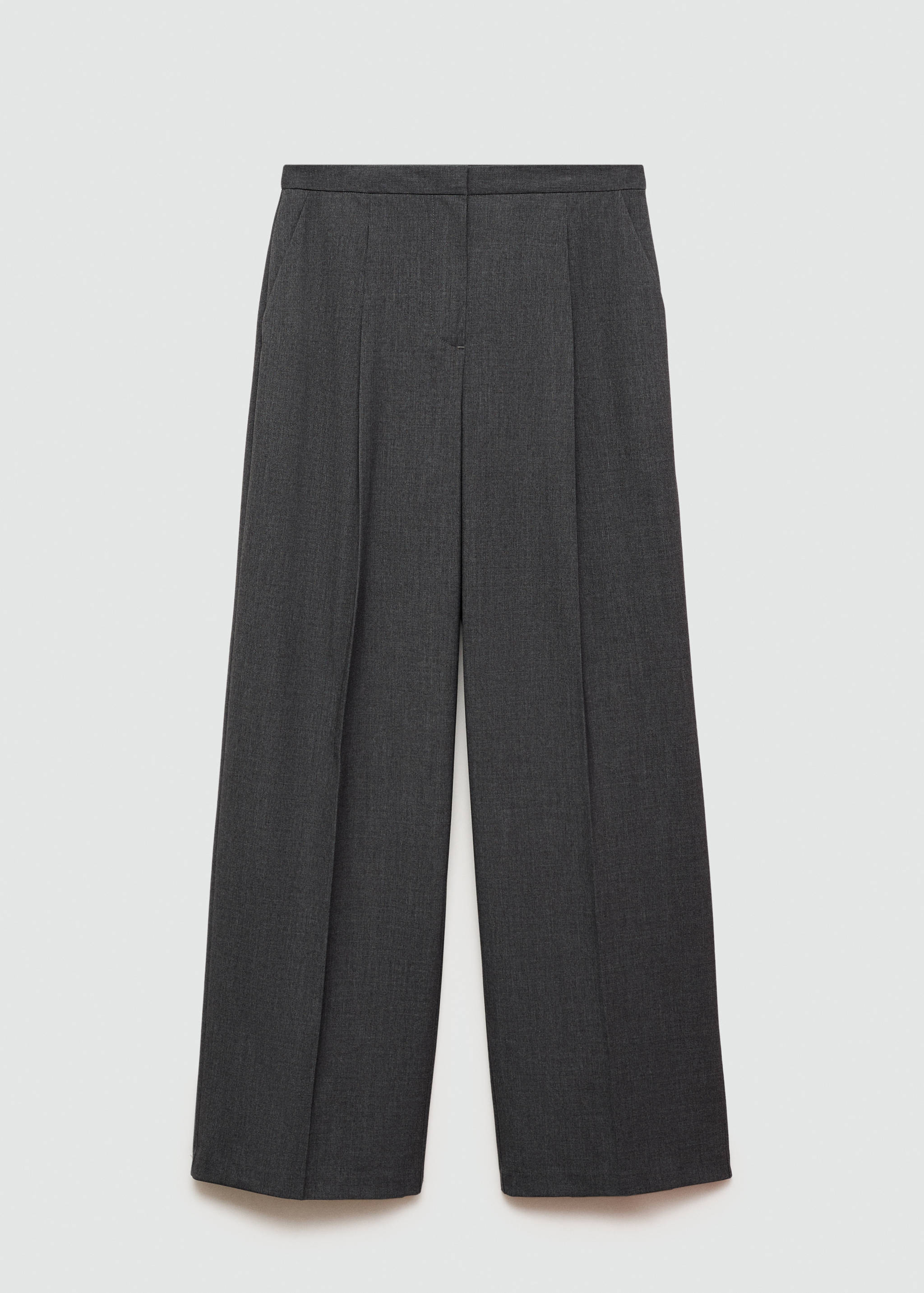 Wide leg pleated trousers - Article without model