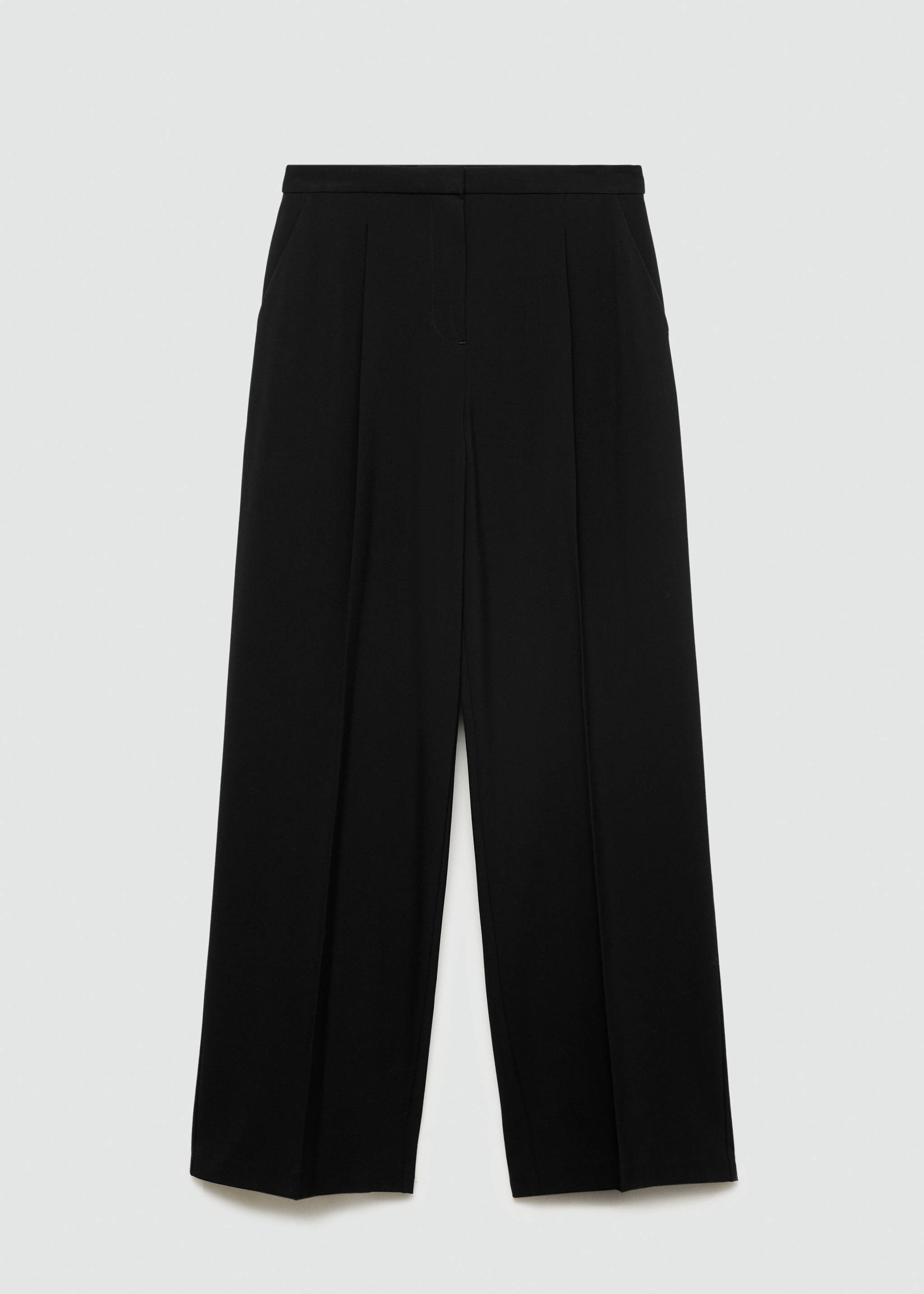 Wide leg pleated trousers - Article without model