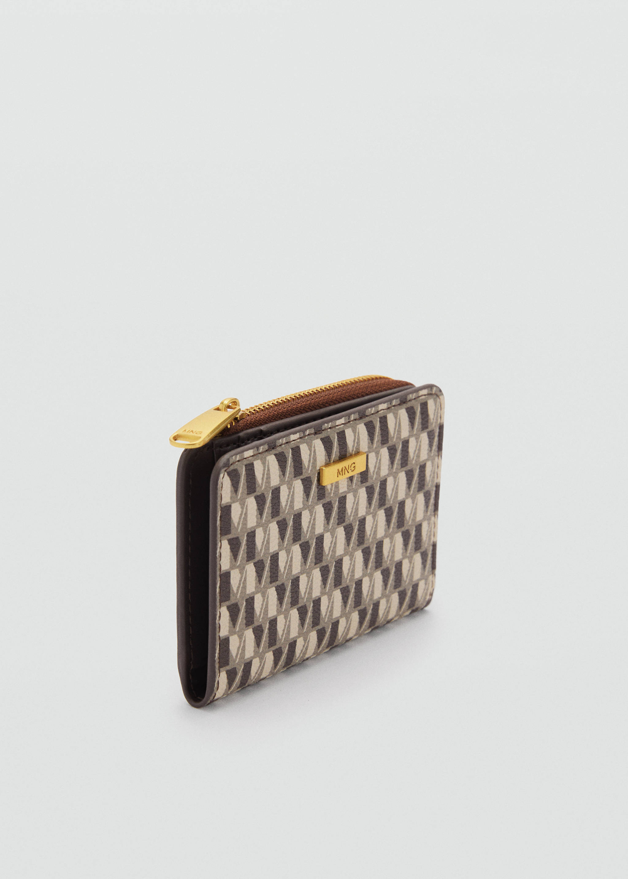 Wallet with printed logo - Medium plane