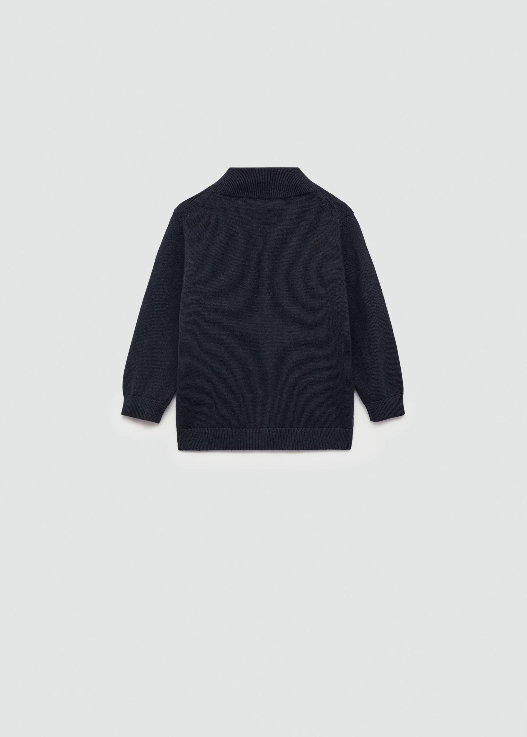 Zip neck jumper - Reverse of the article