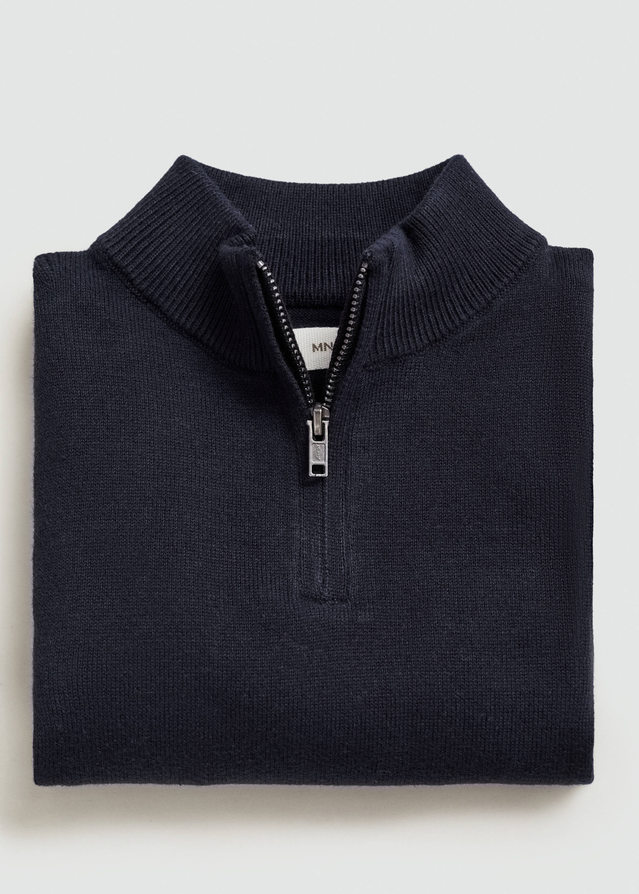 Zip neck jumper - Details of the article 8