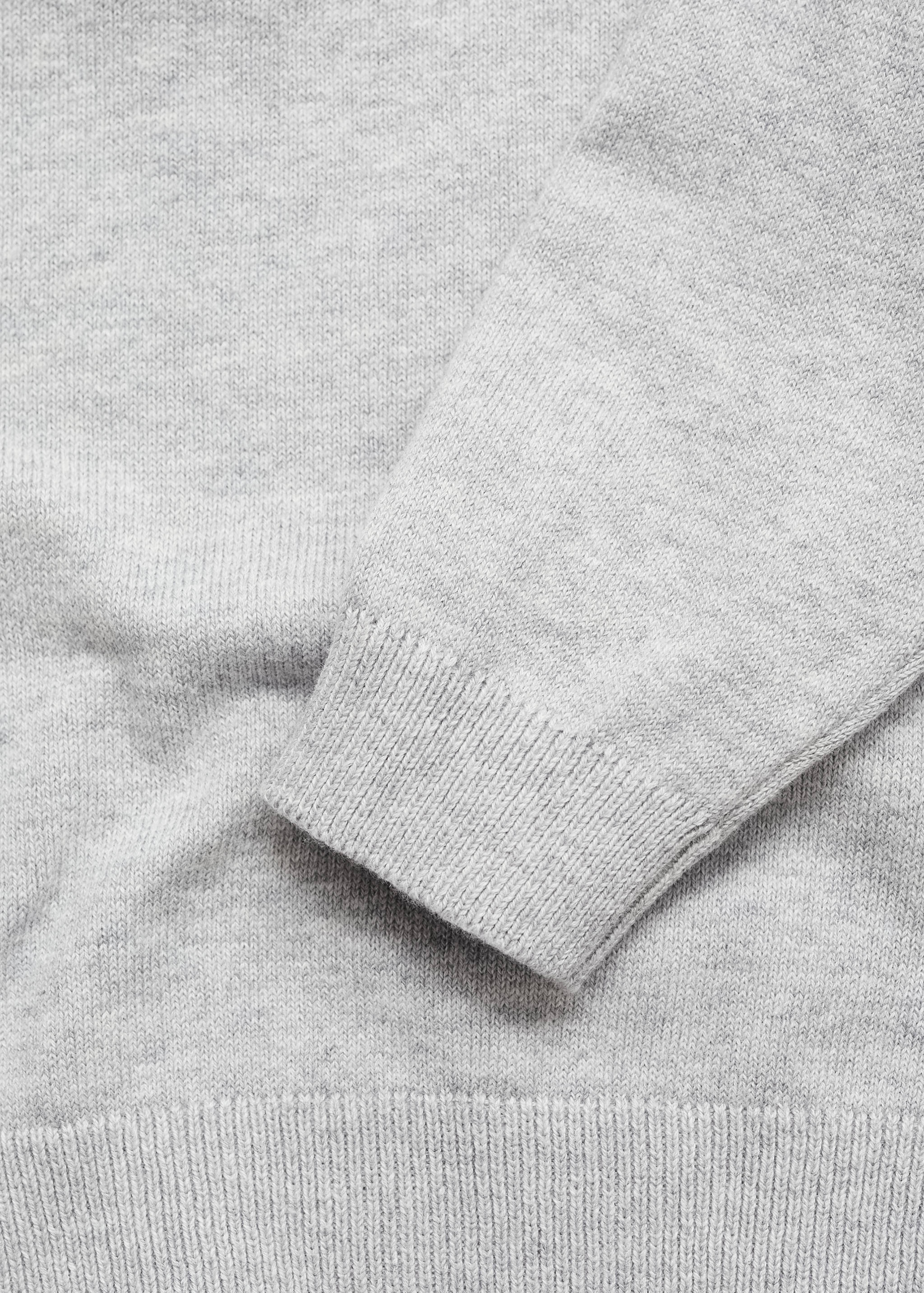Zip neck jumper - Details of the article 0
