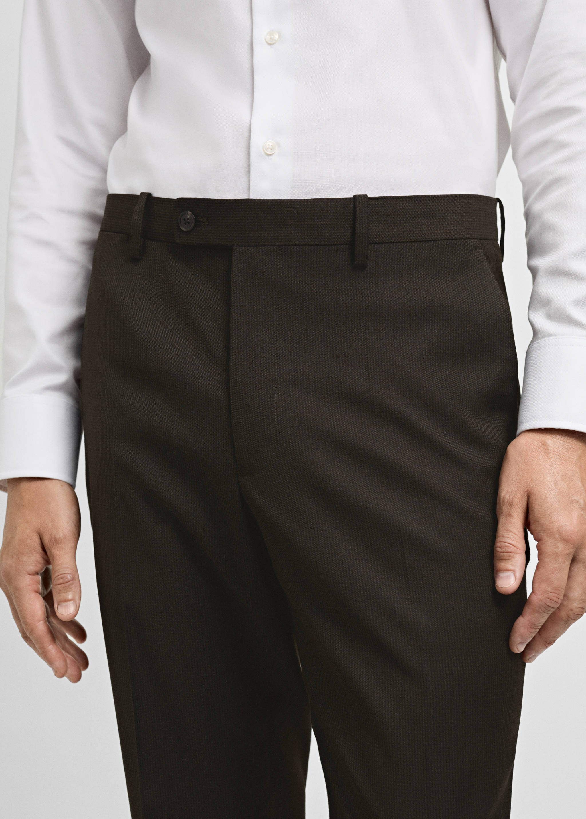 Pantalon costume slim-fit tissu comfort stretch - Détail de l'article 1