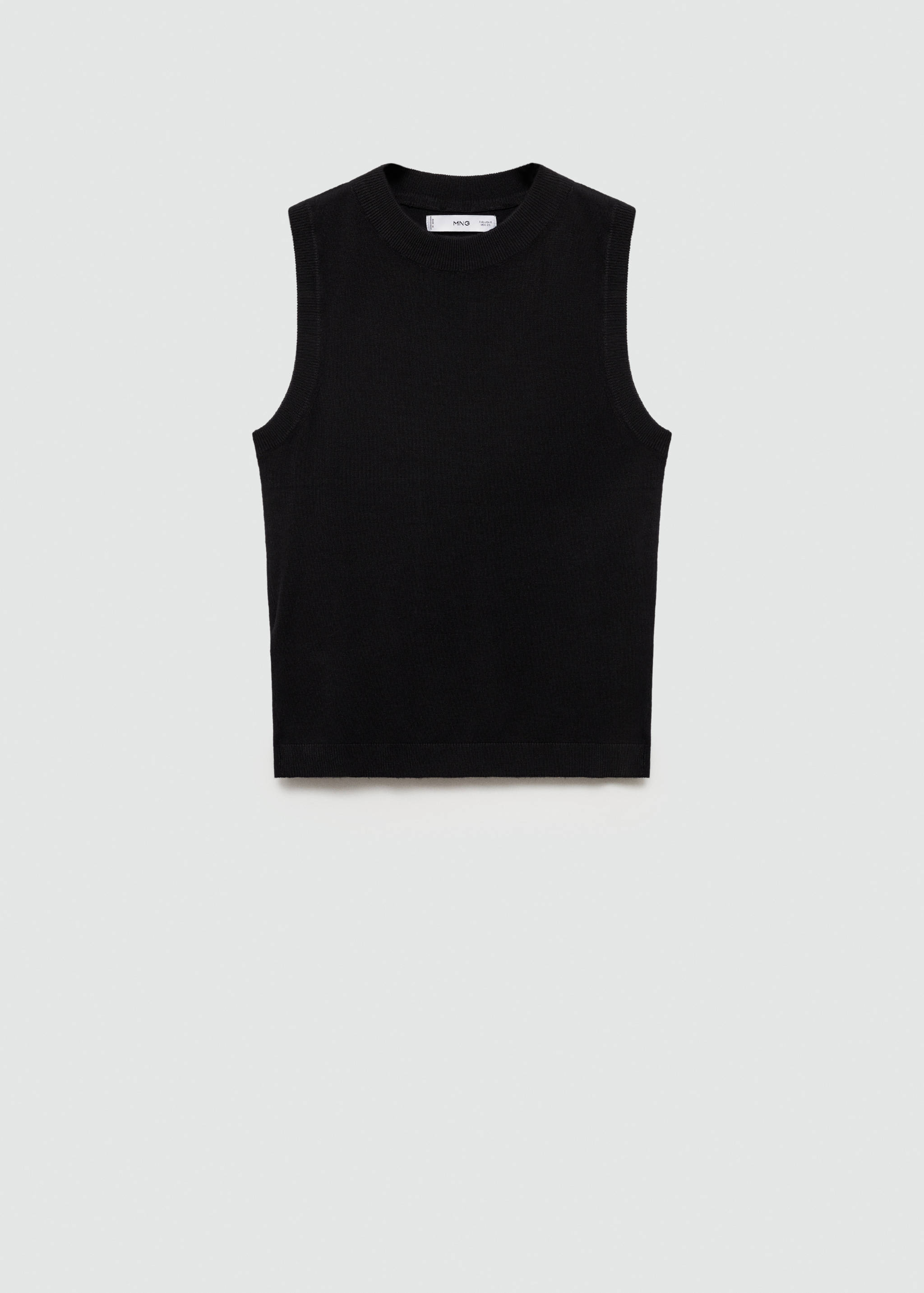 توب محبوك مع أشرطة واسعة - منتج دون نموذج