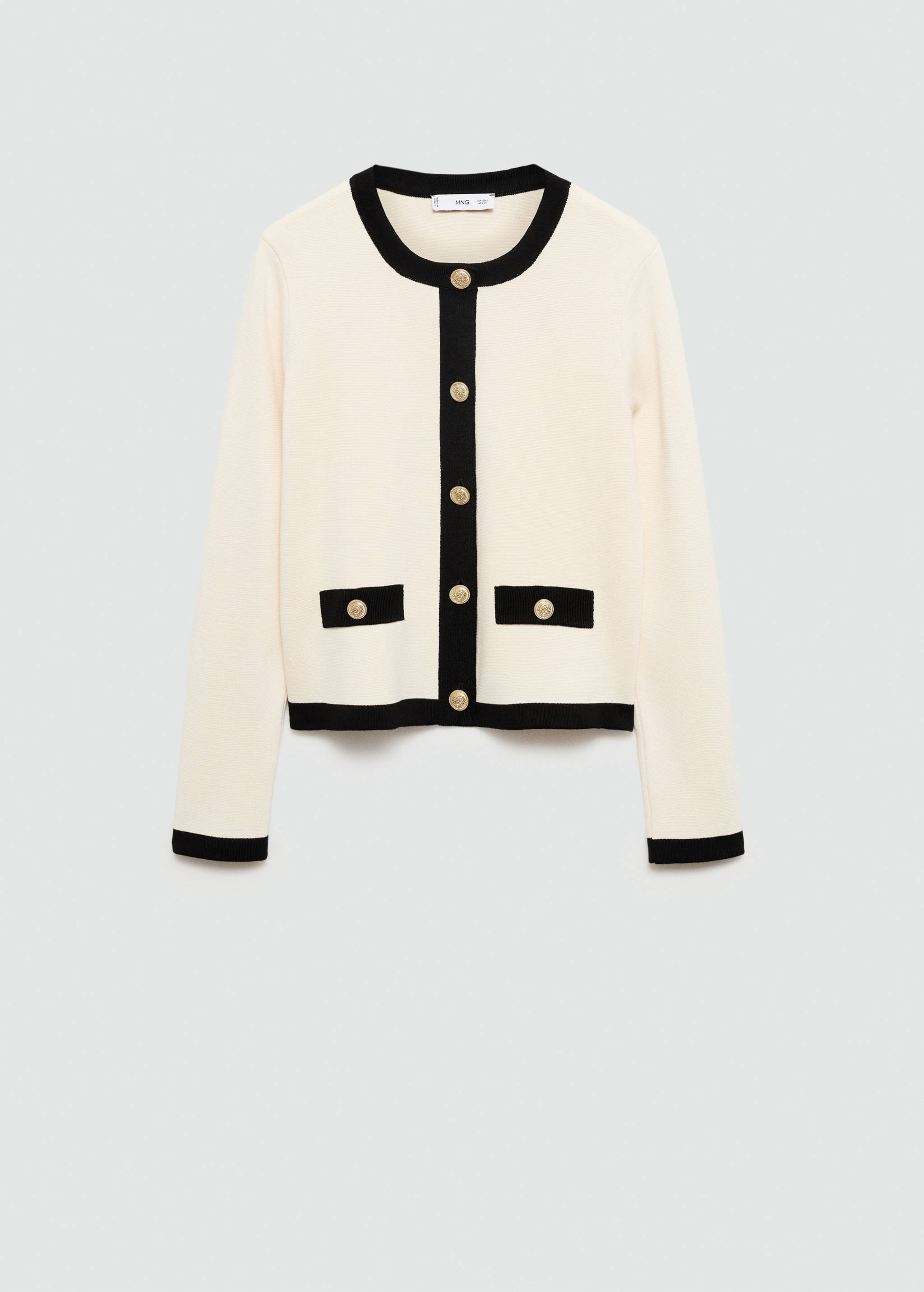 Knitted jacket pia - Article without model