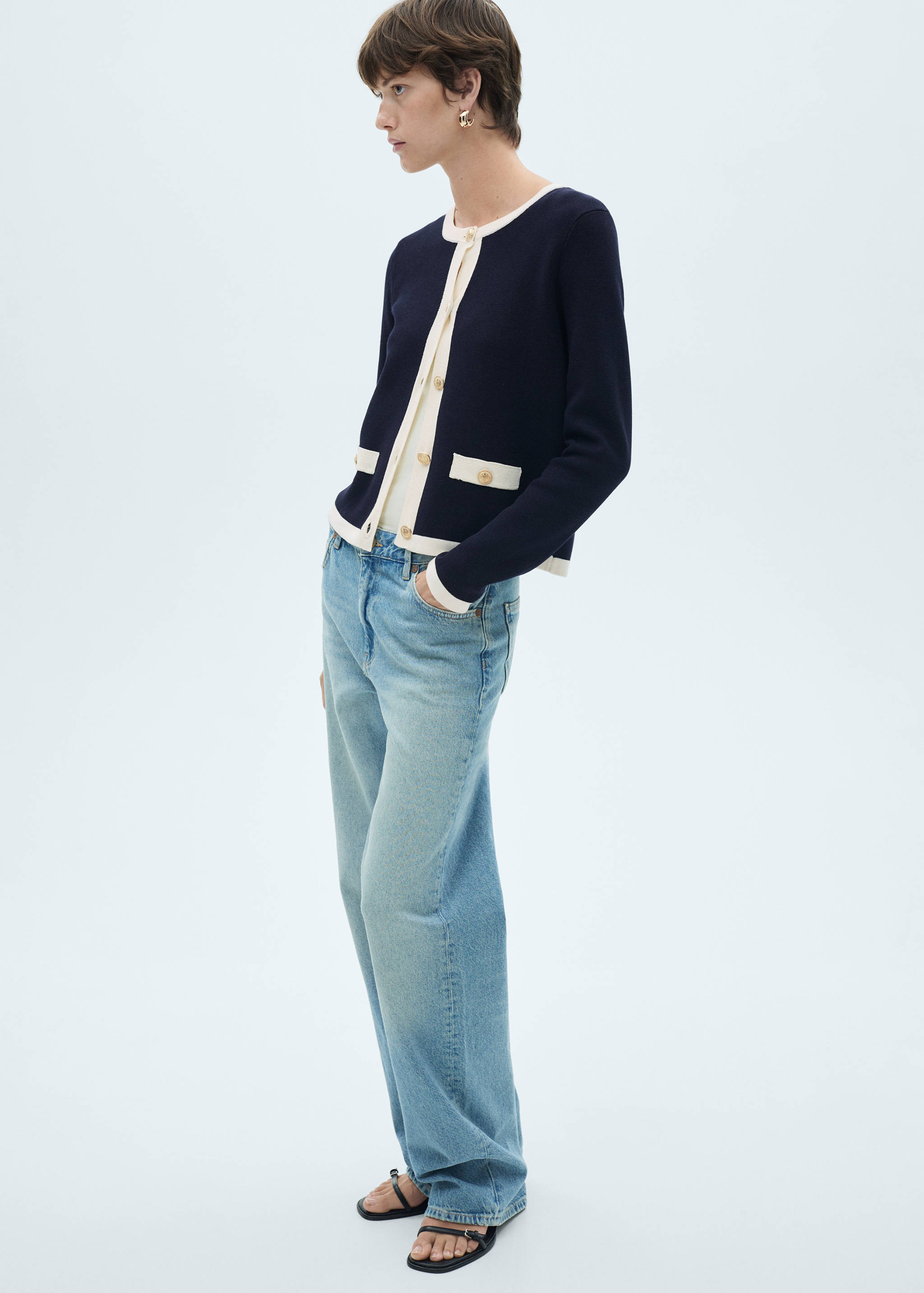 Knitted jacket pia - Details of the article 2