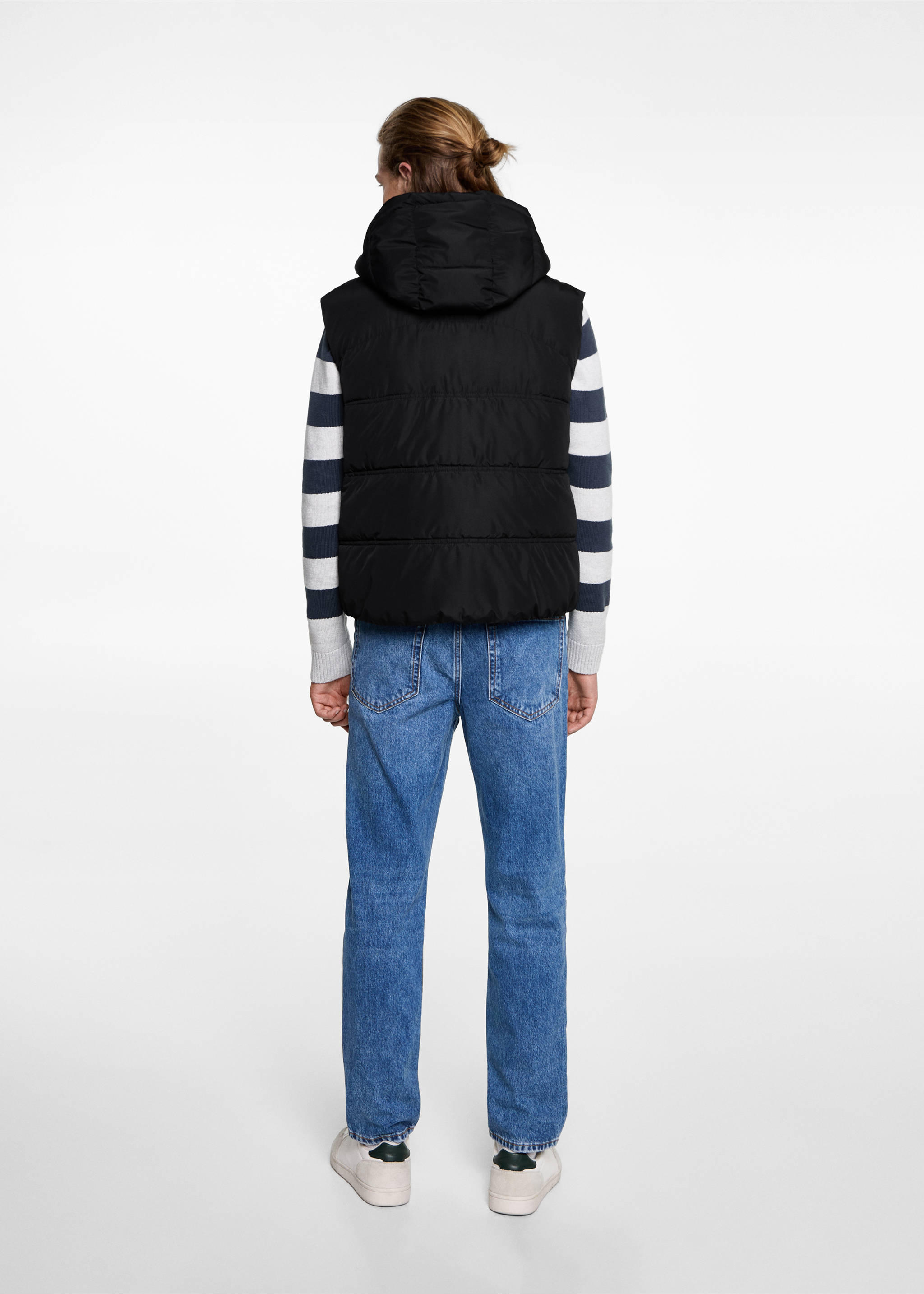 Chaleco acolchado - Reverso del artículo, Negro. Ref: 77065632-00.