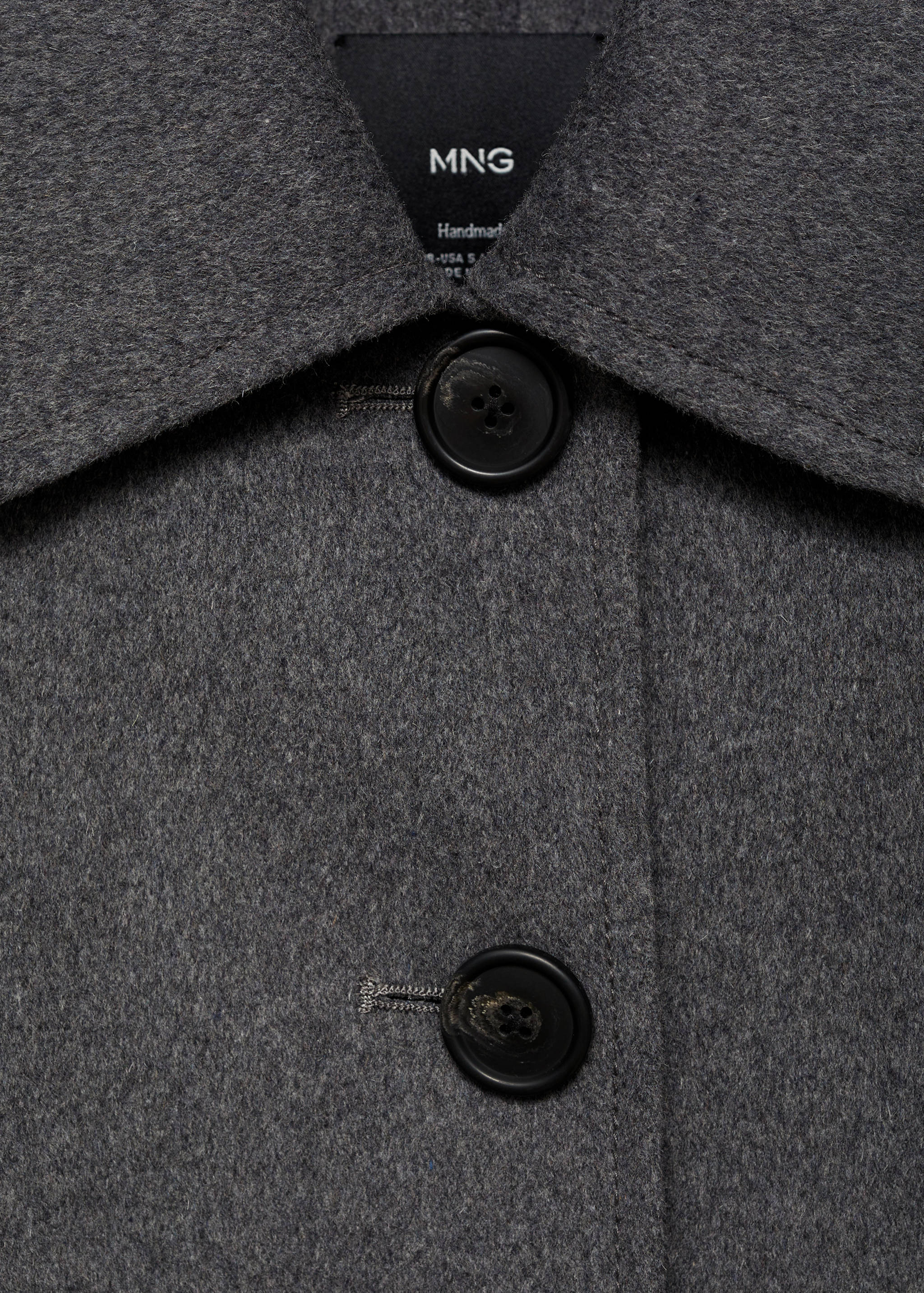 Wool jacket with pockets - Details of the article 8