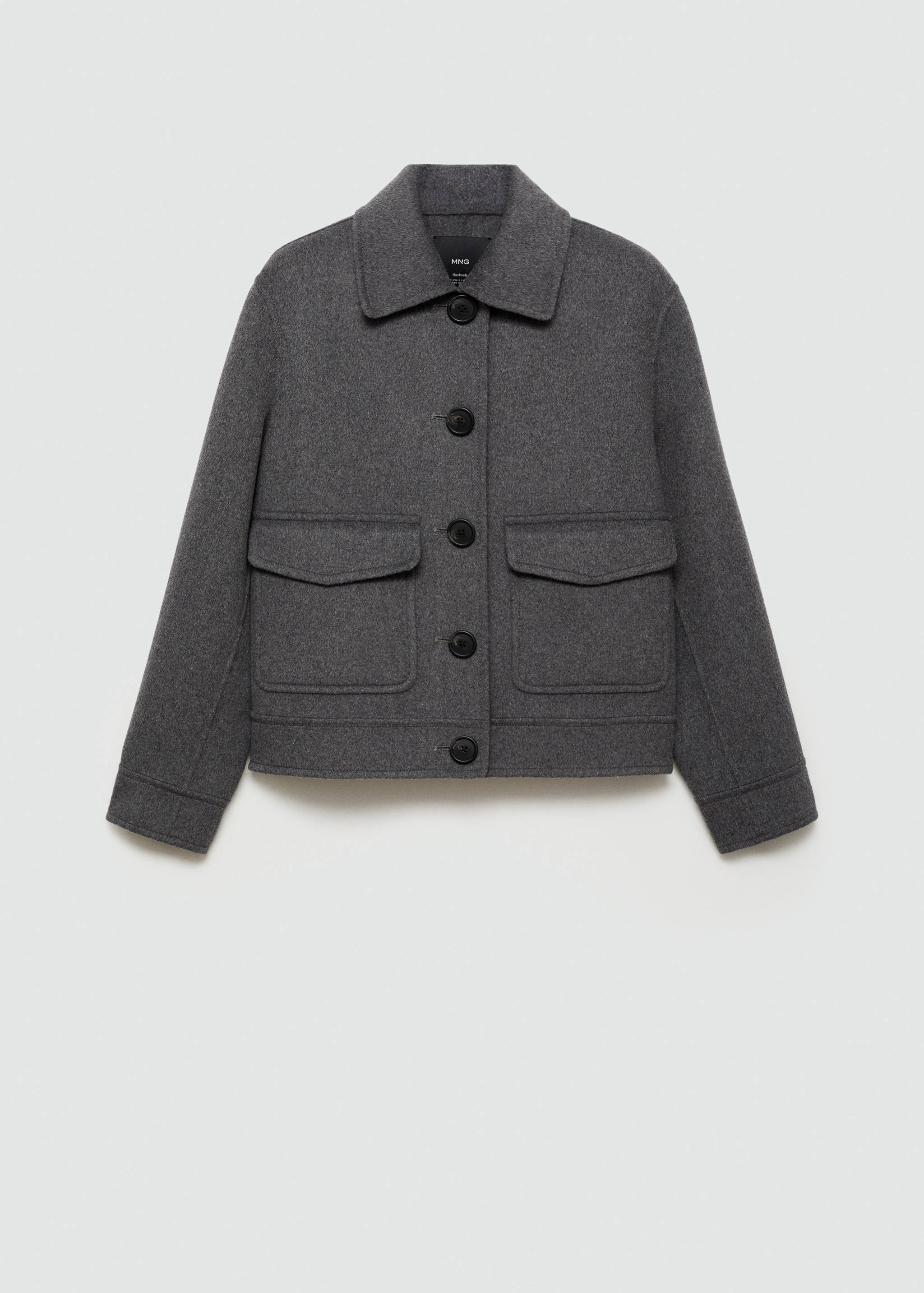 Chaqueta lana bolsillos - Artículo sin modelo