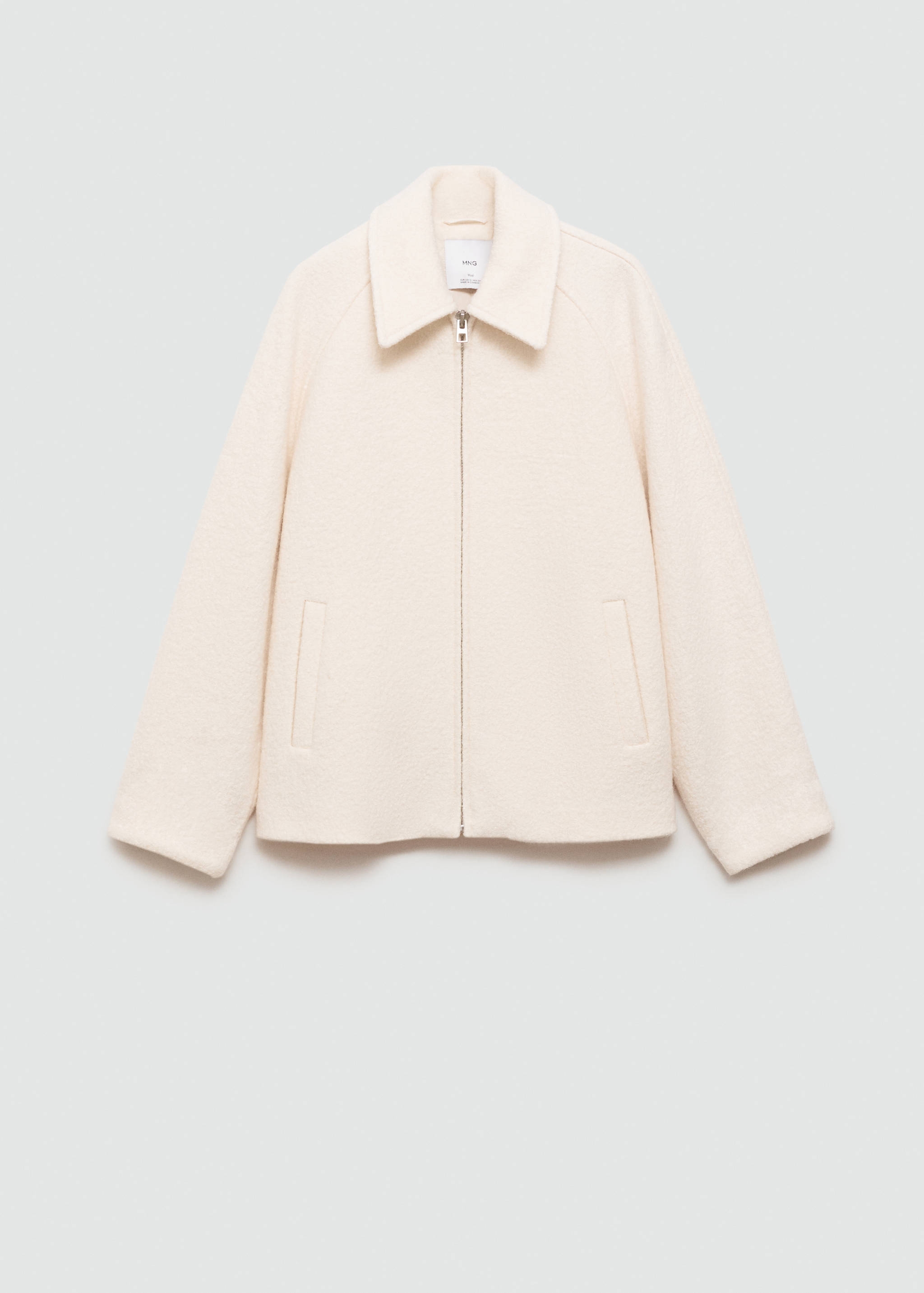 Veste laine à poches - Article sans modèle