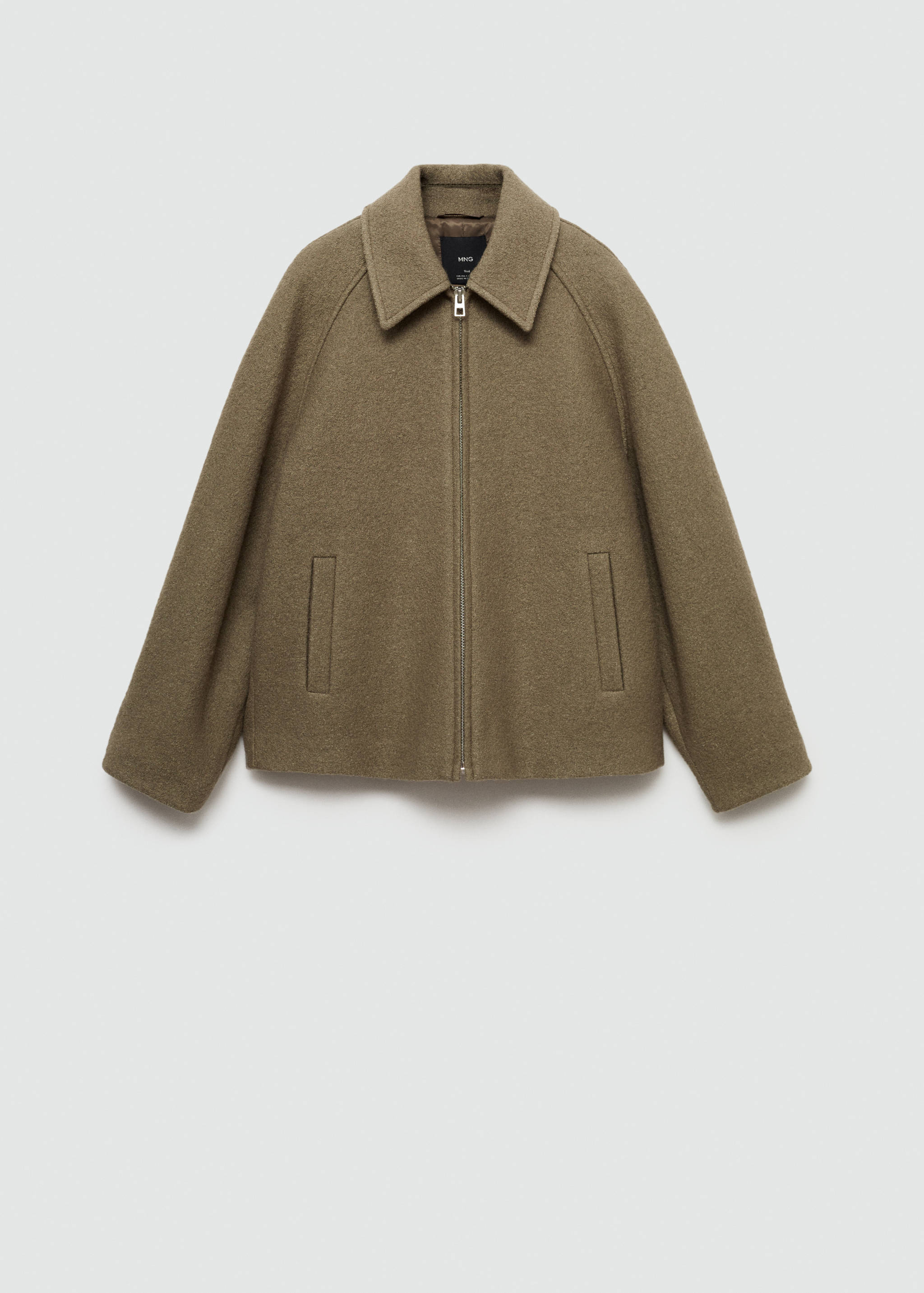 Wool jacket with pockets - Article without model