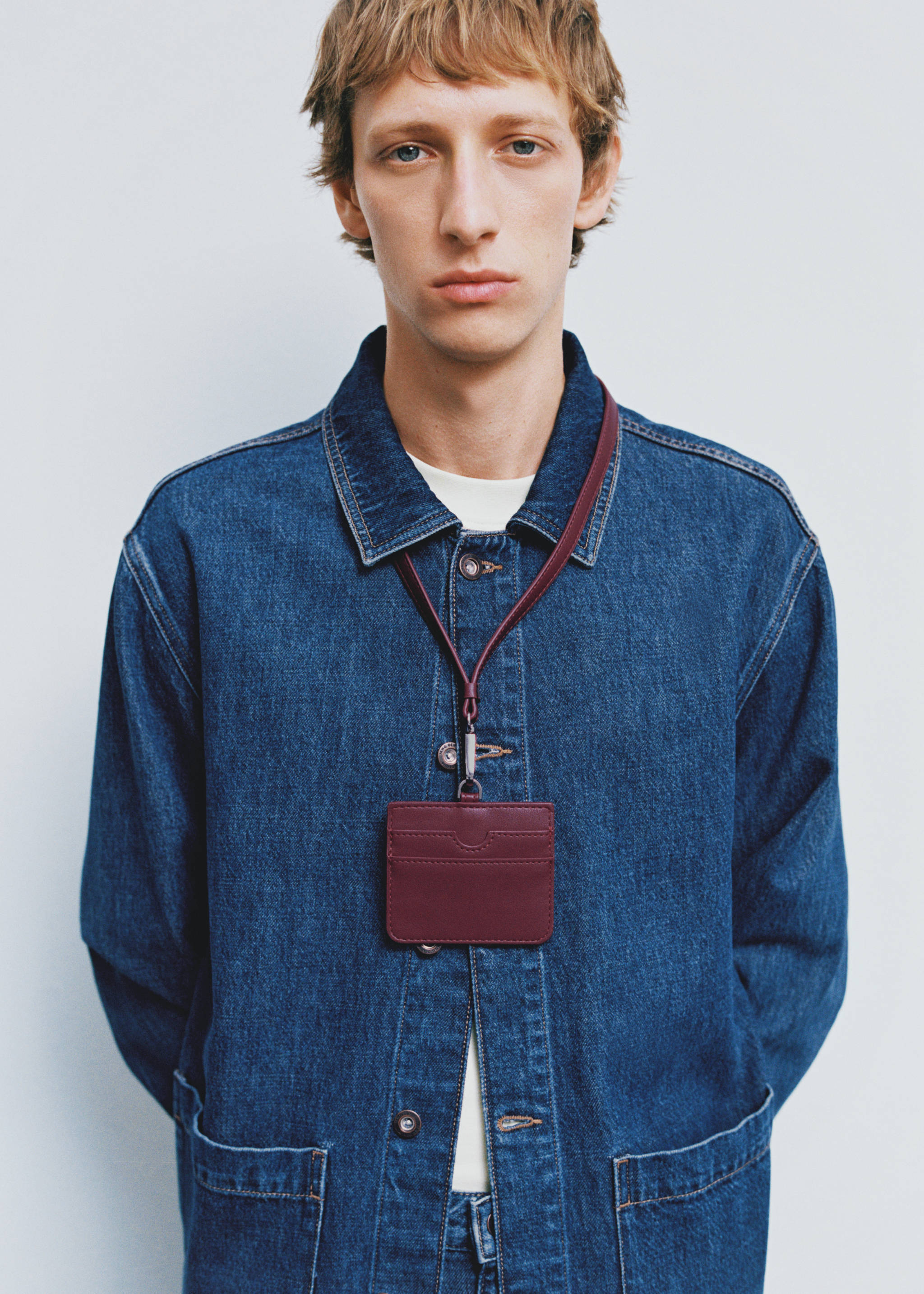 Faux-leather strap card holder - Details of the article 8