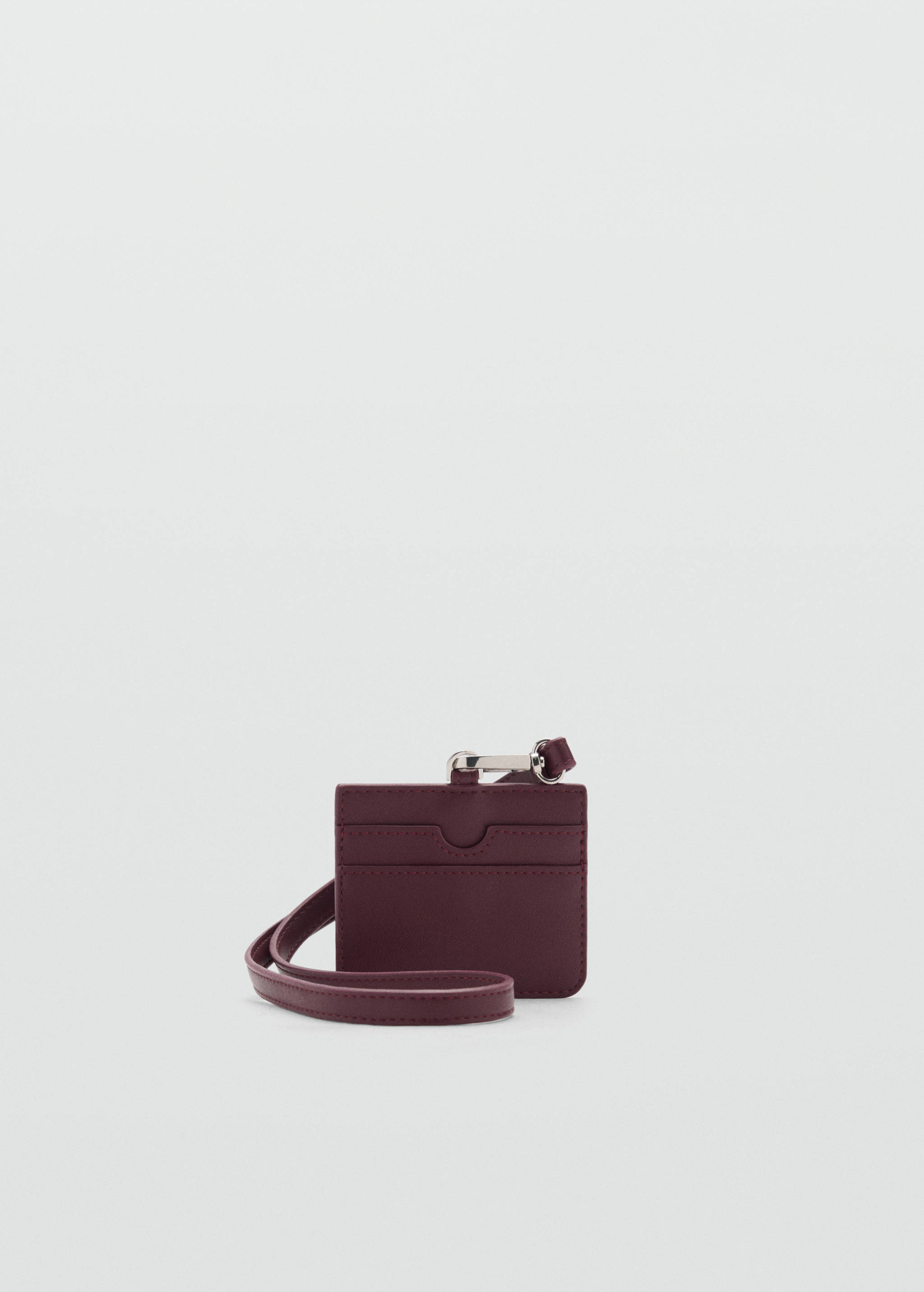 Faux-leather strap card holder - Article without model