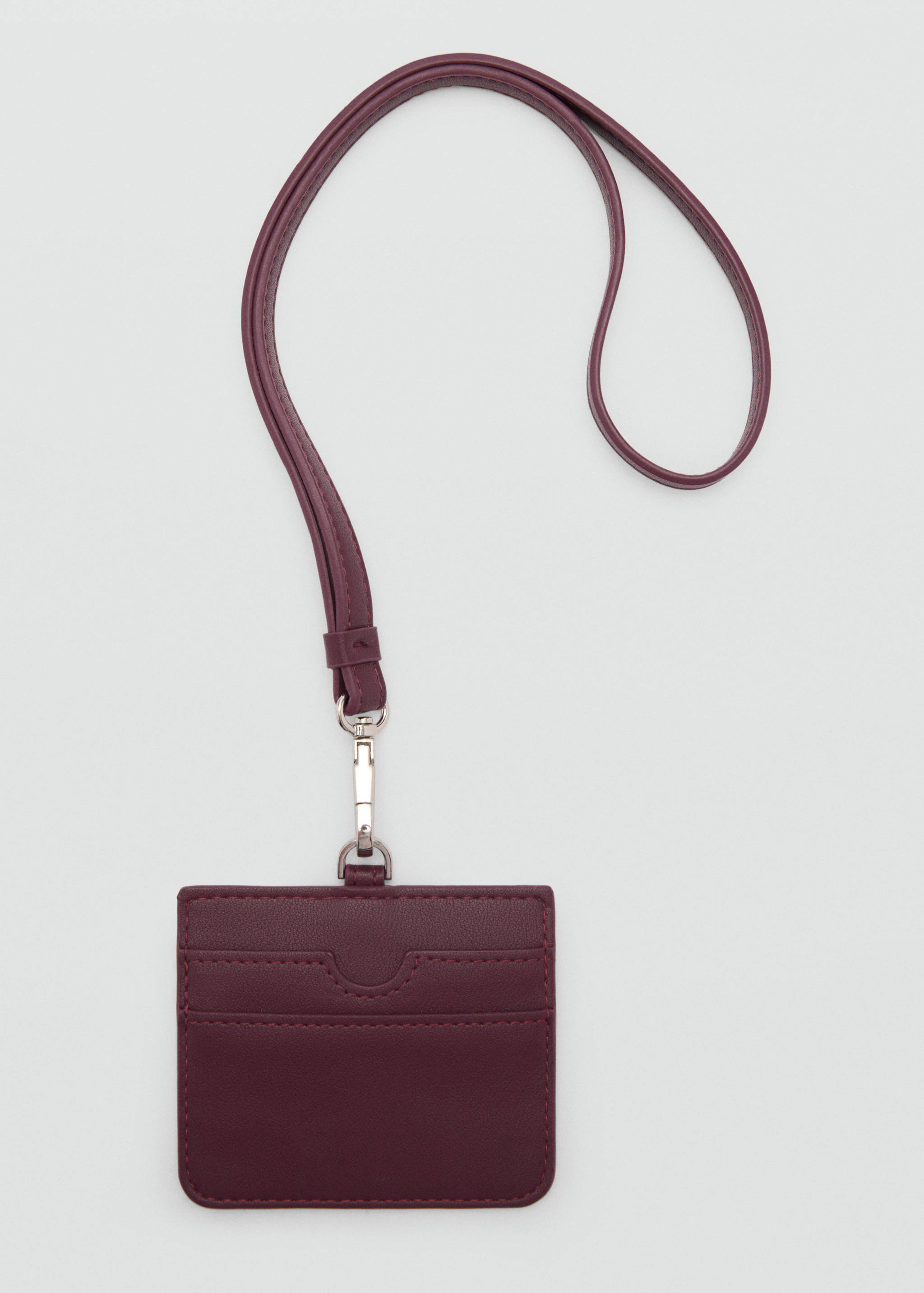 Faux-leather strap card holder - Details of the article 2