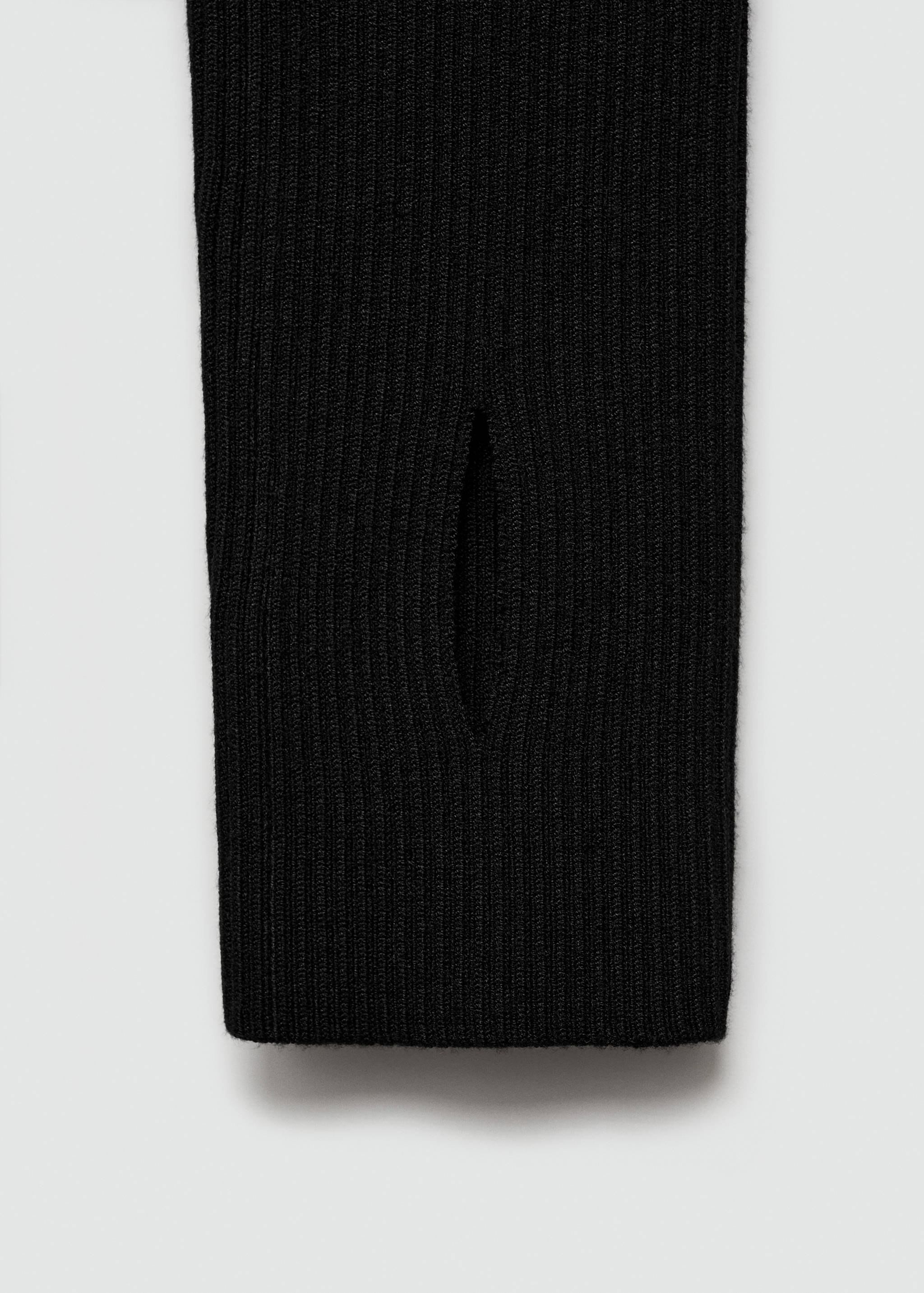 细线针织拉链夹克 - null