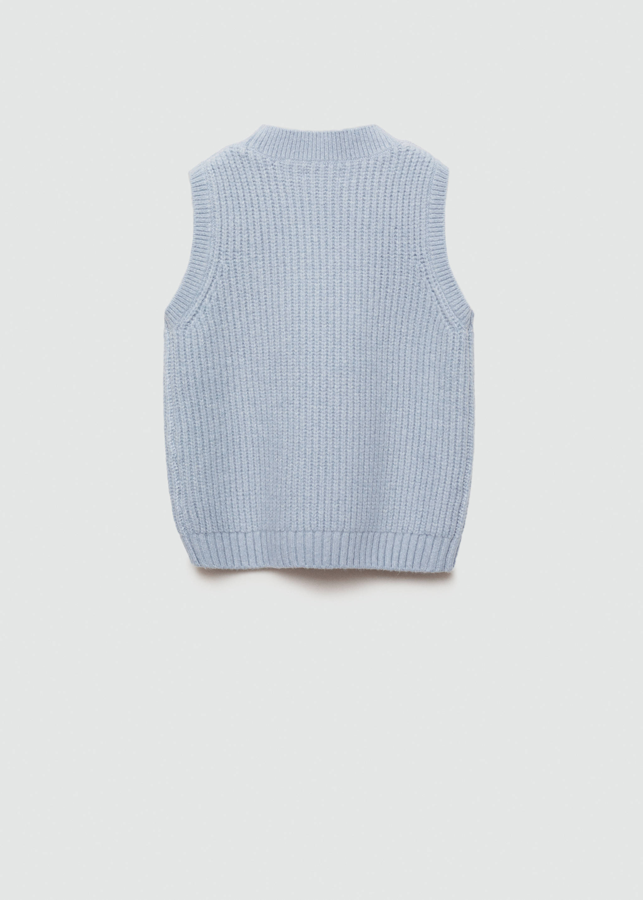 Ribbed jersey jacket - Reverse of the article