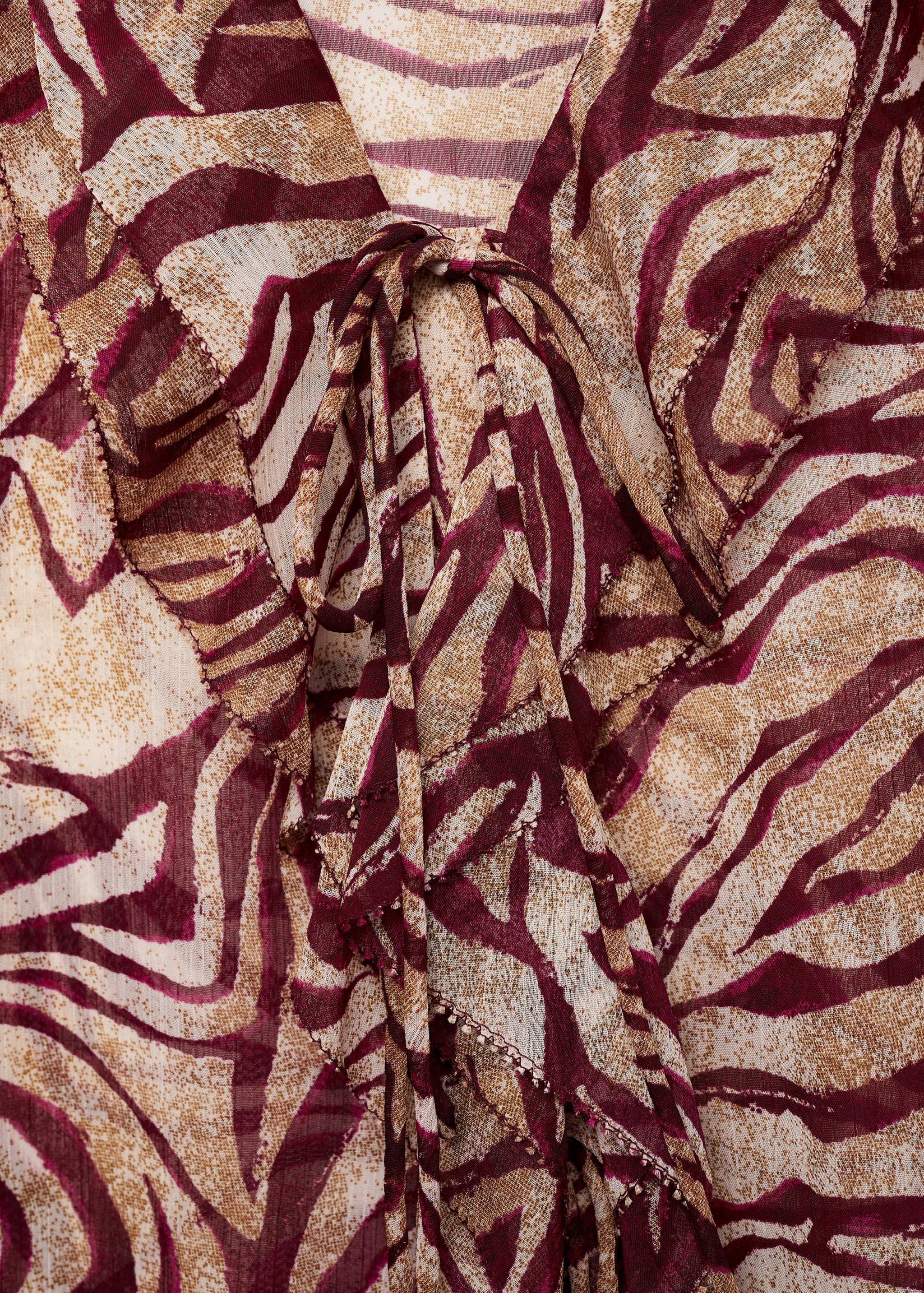 Blusa estampada volantes - Detalle del artículo 8