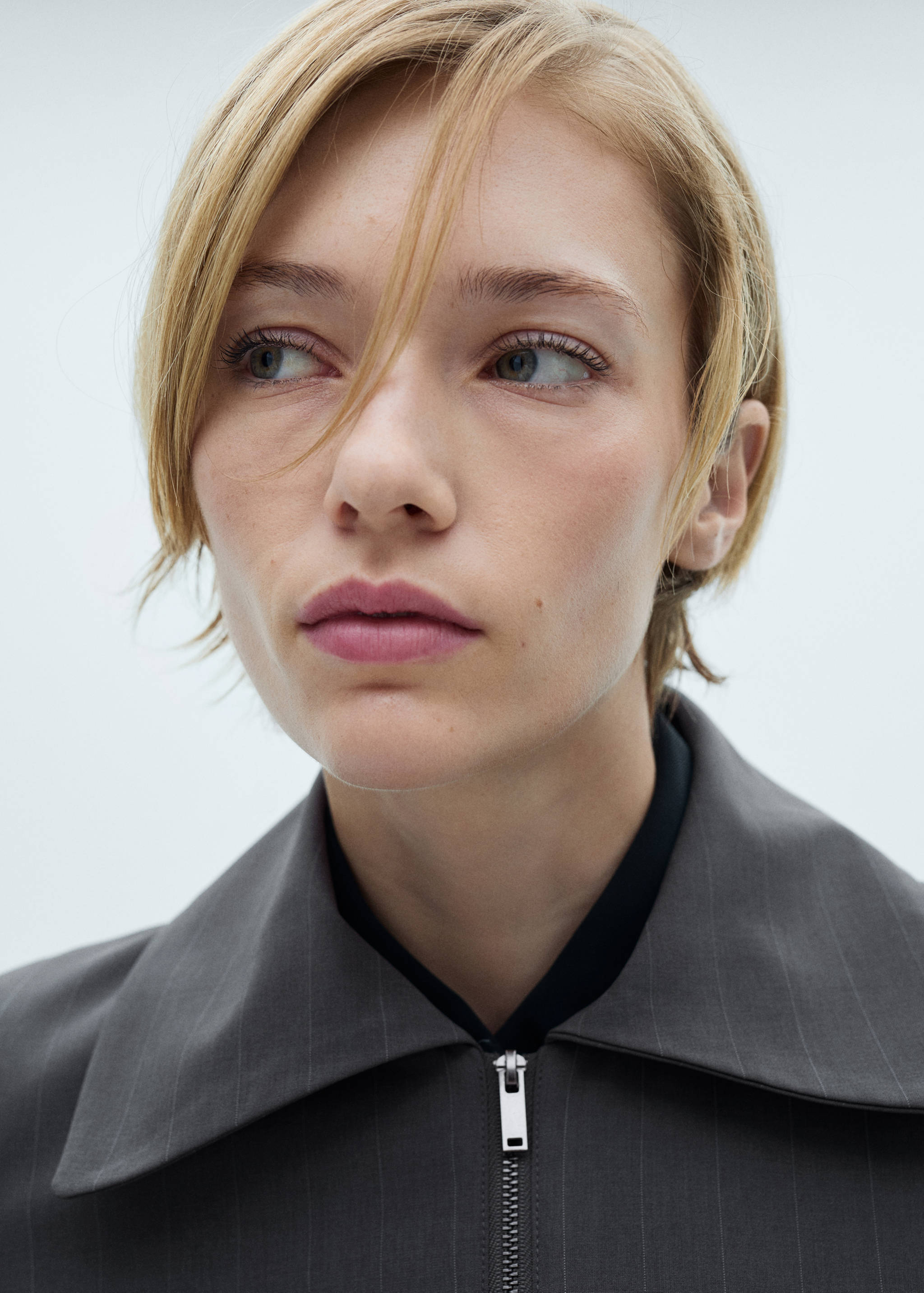 Veste rayures double fermeture Éclair - Détail de l'article 1