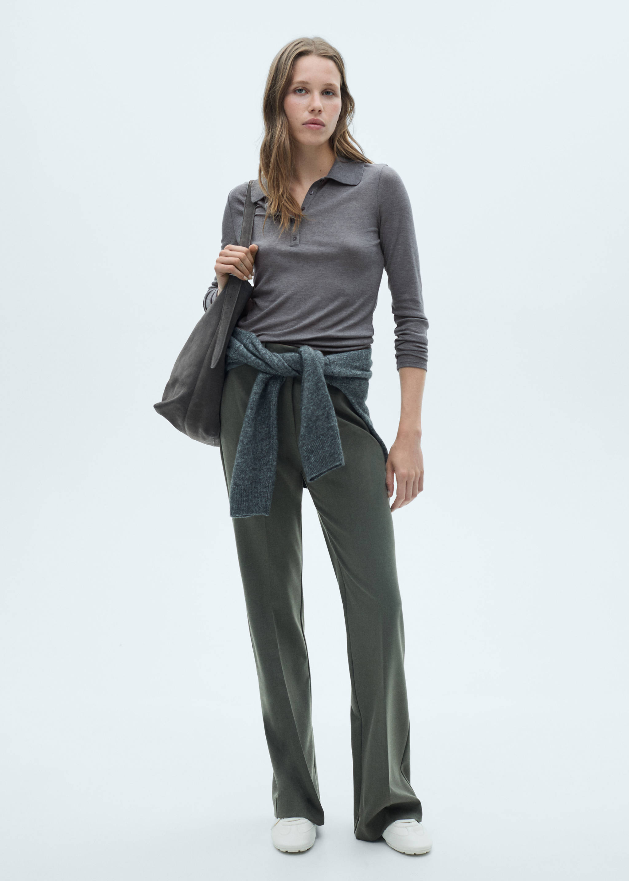 Polo à col boutonné - Plan général