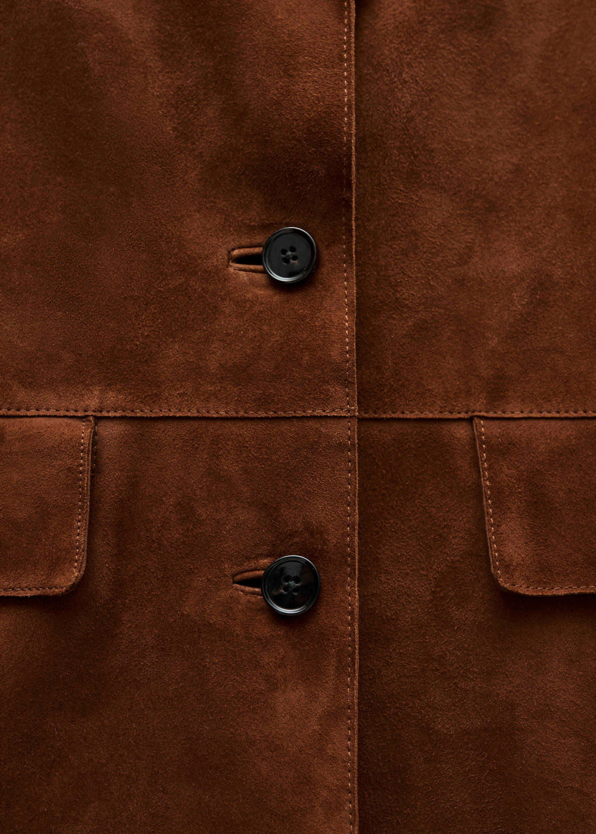 Suede leather jacket - Details of the article 8