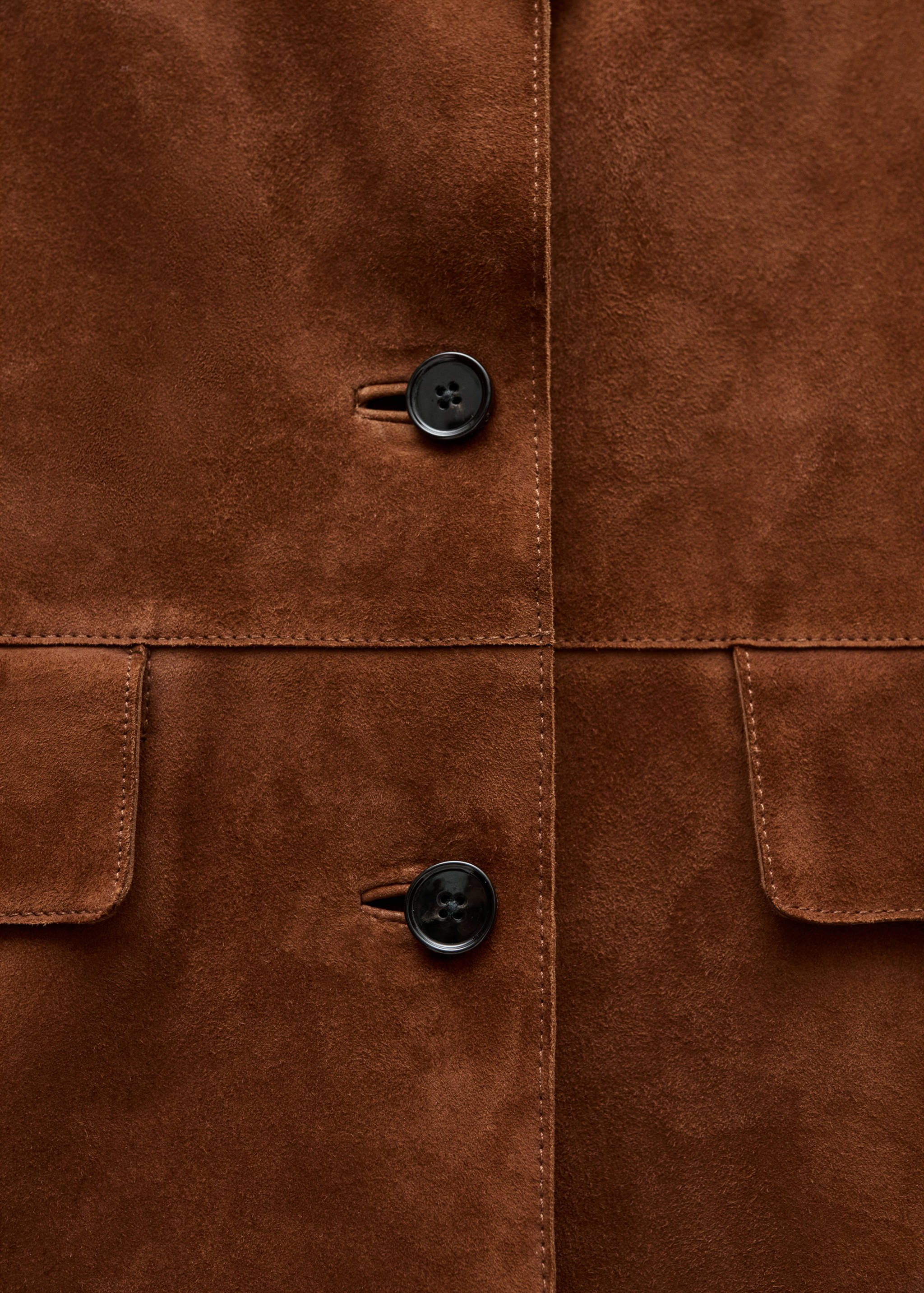 Suede leather blazer - Details of the article 8
