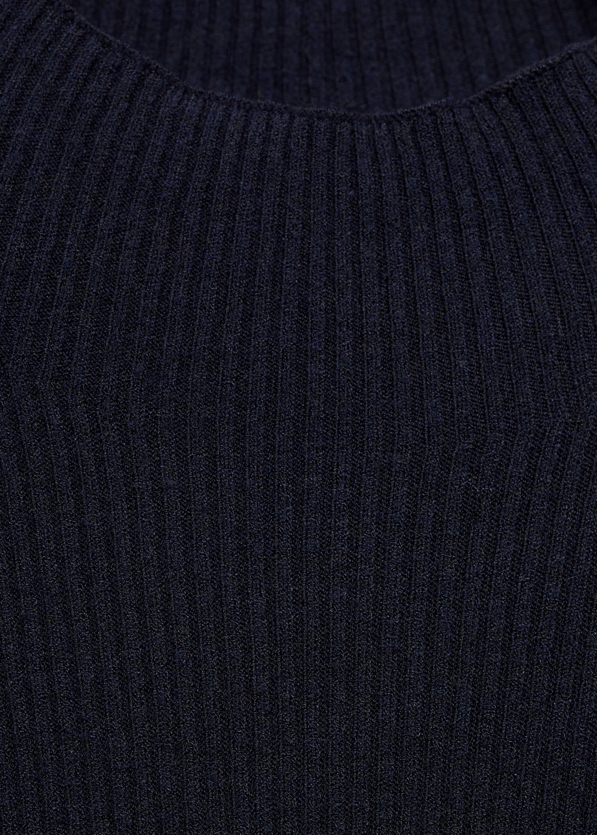 Knitted dress with contrasting trims - Details of the article 8
