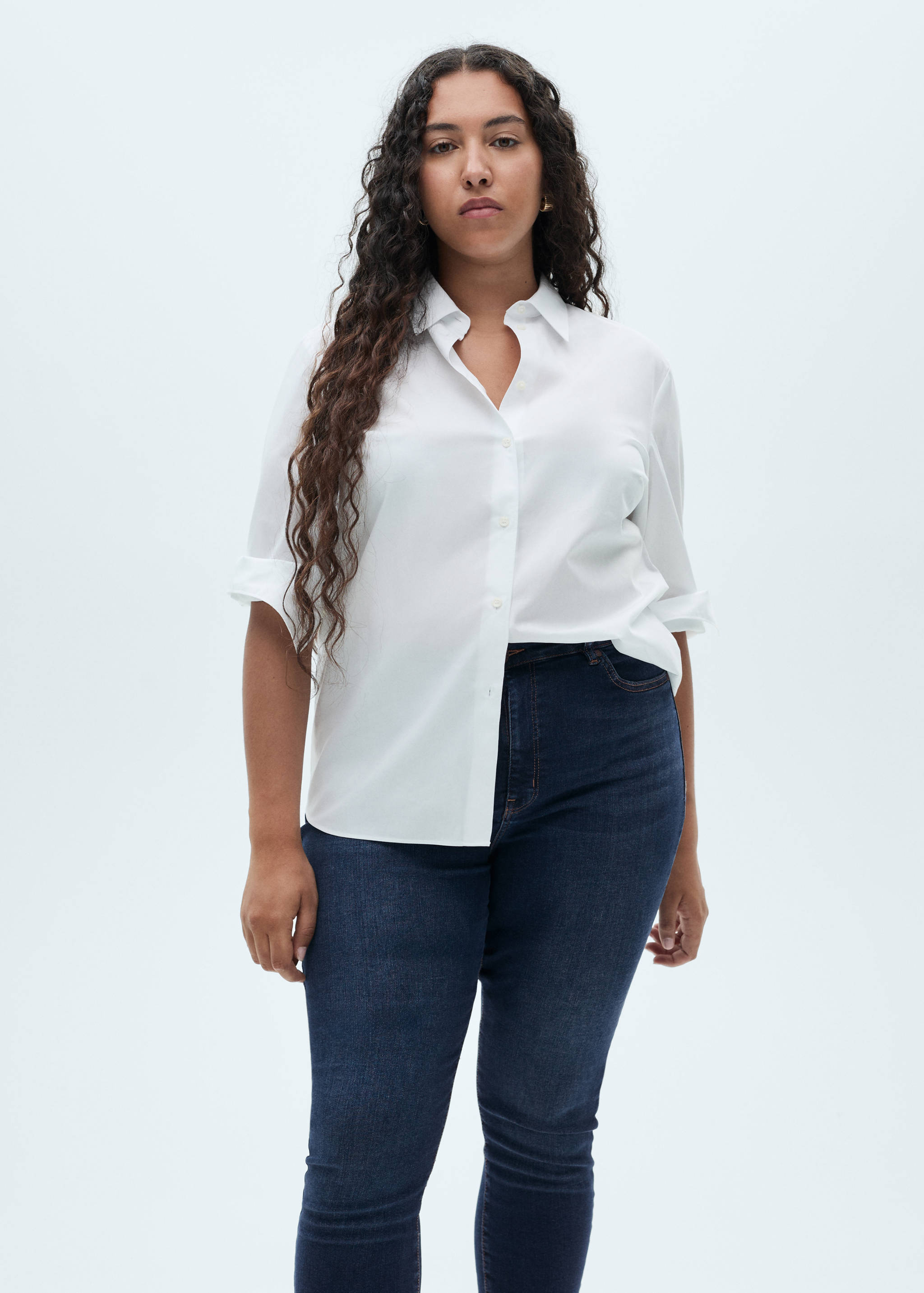 High-rise skinny jeans - Details of the article 5