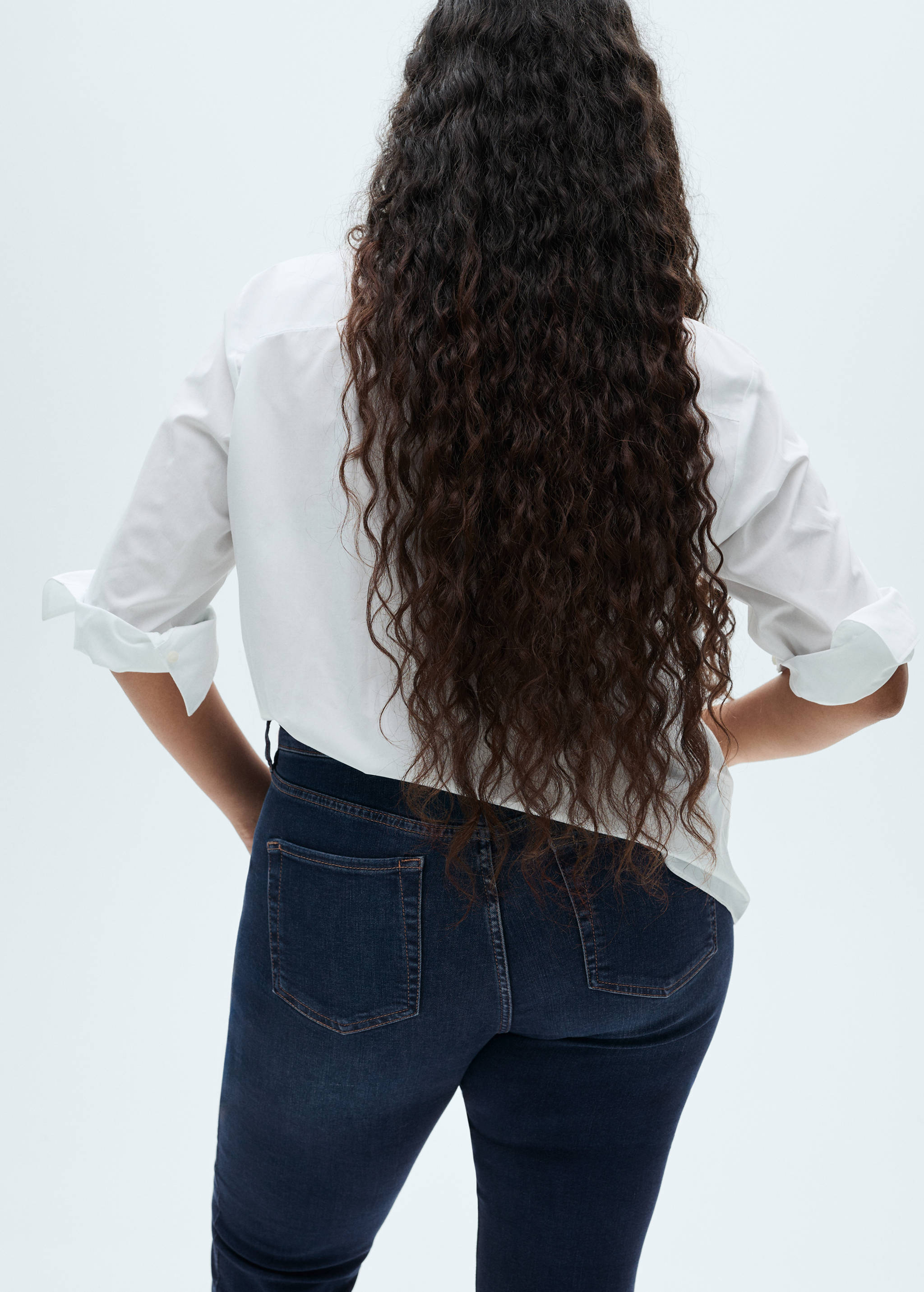 High-rise skinny jeans - Details of the article 4