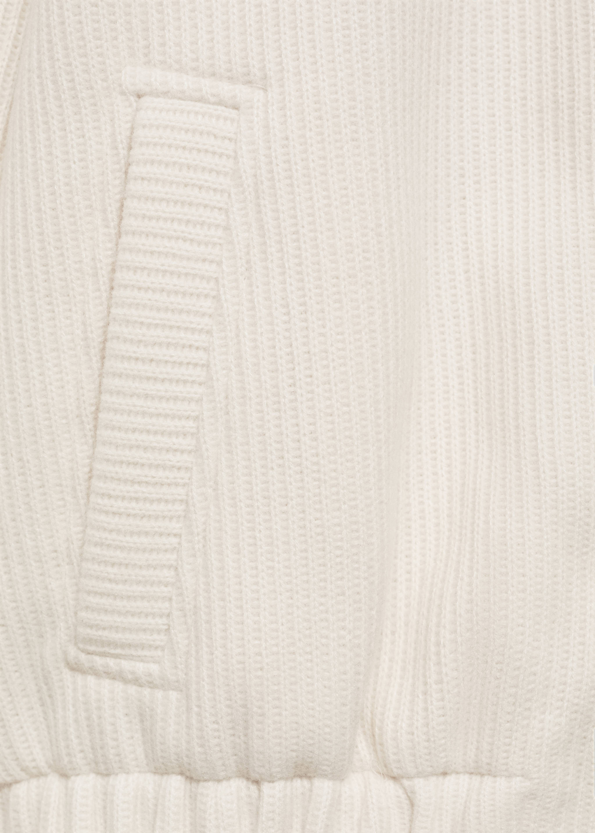 Pocket knit jacket - Details of the article 0