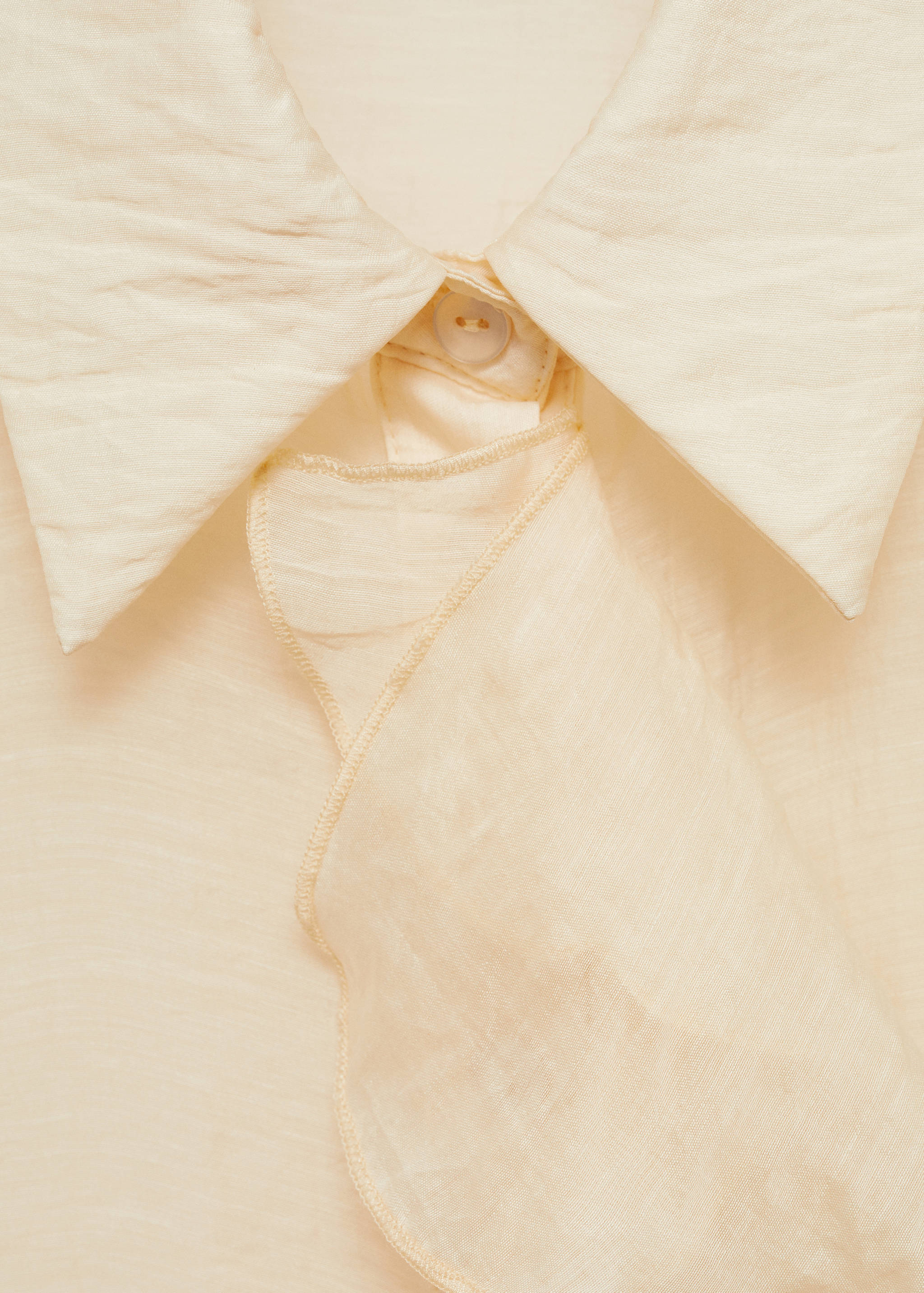 Lyocell shirt with ruffles - Details of the article 8
