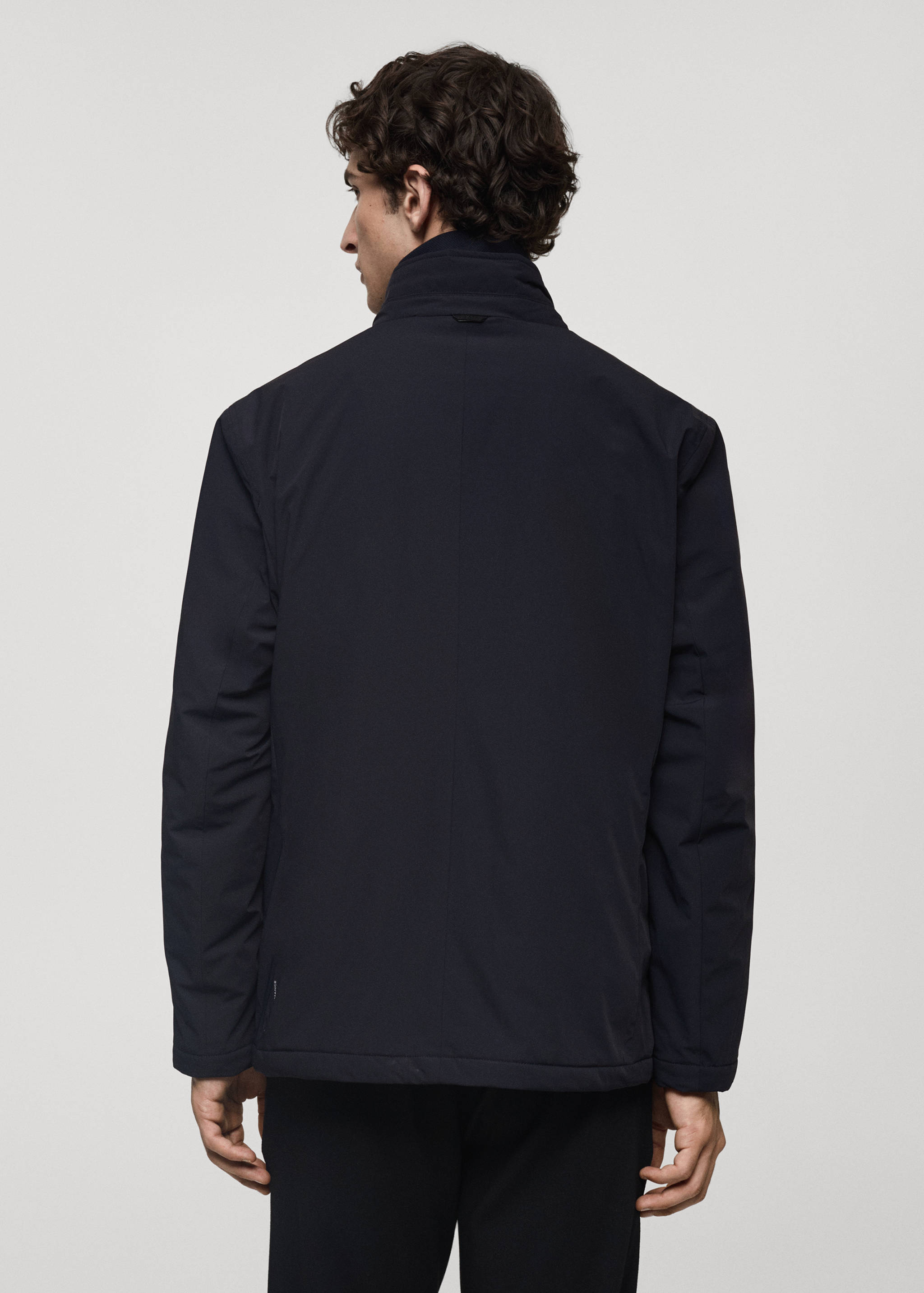 Waterproof jacket with Thermore® padding - Reverse of the article
