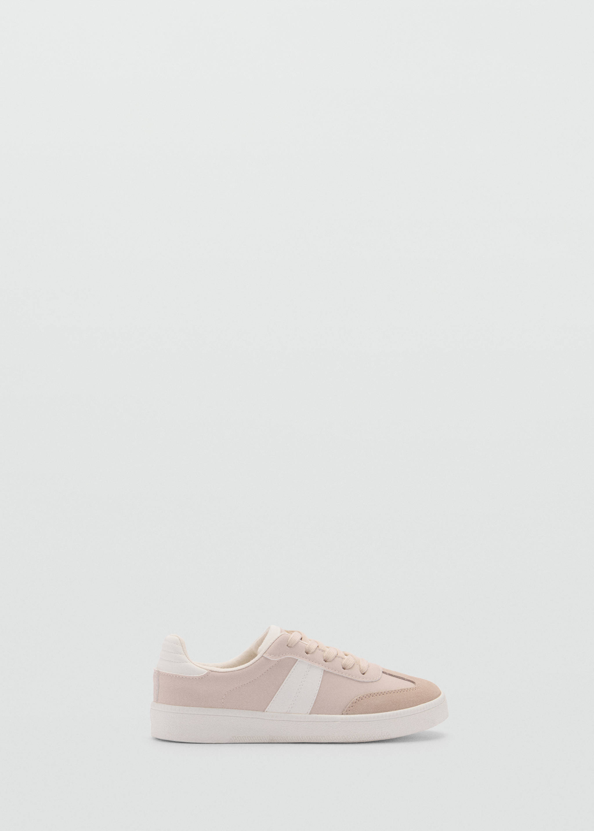 Leather mixed sneakers - Article without model