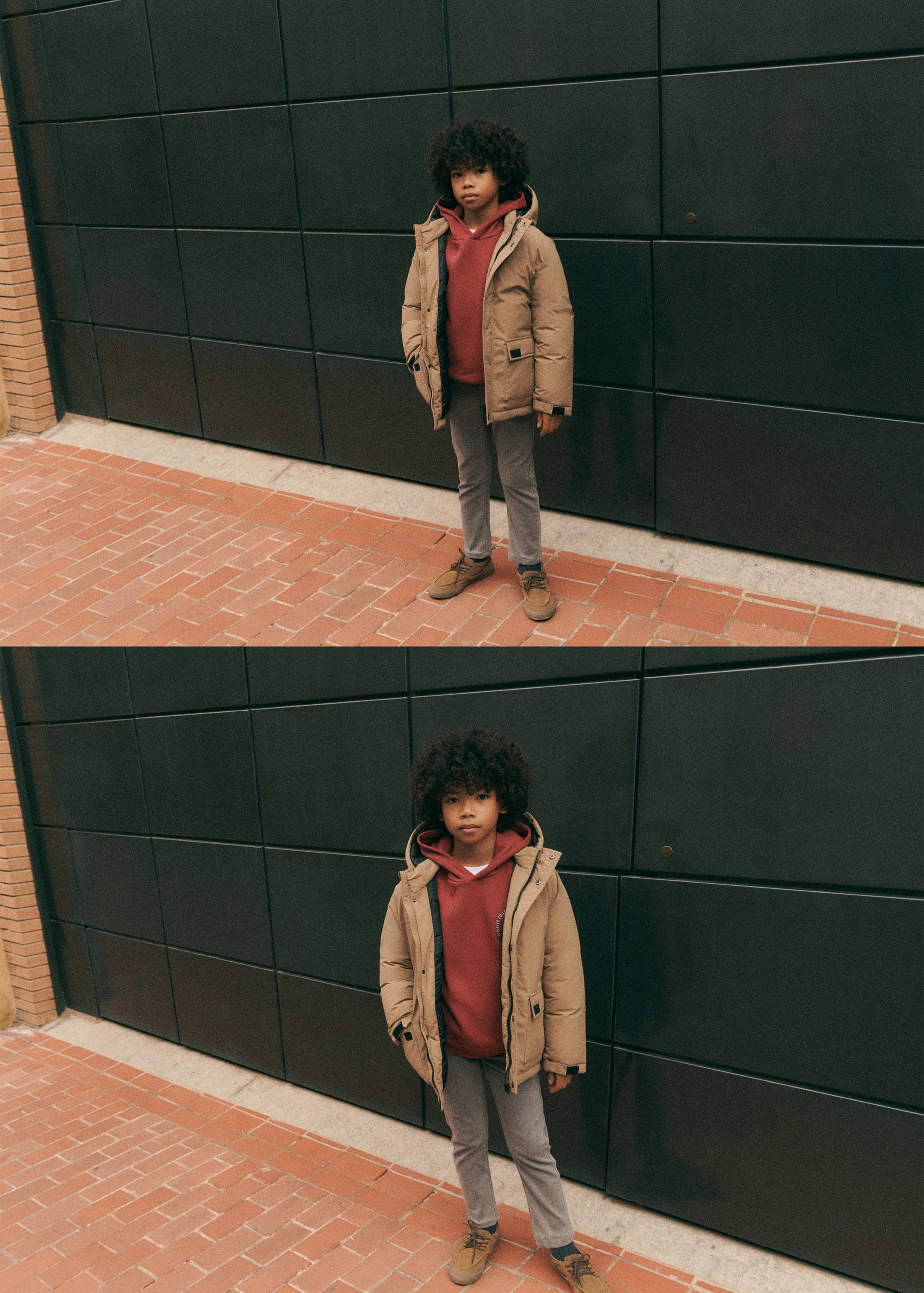 Pockets hooded coat - Details of the article 6