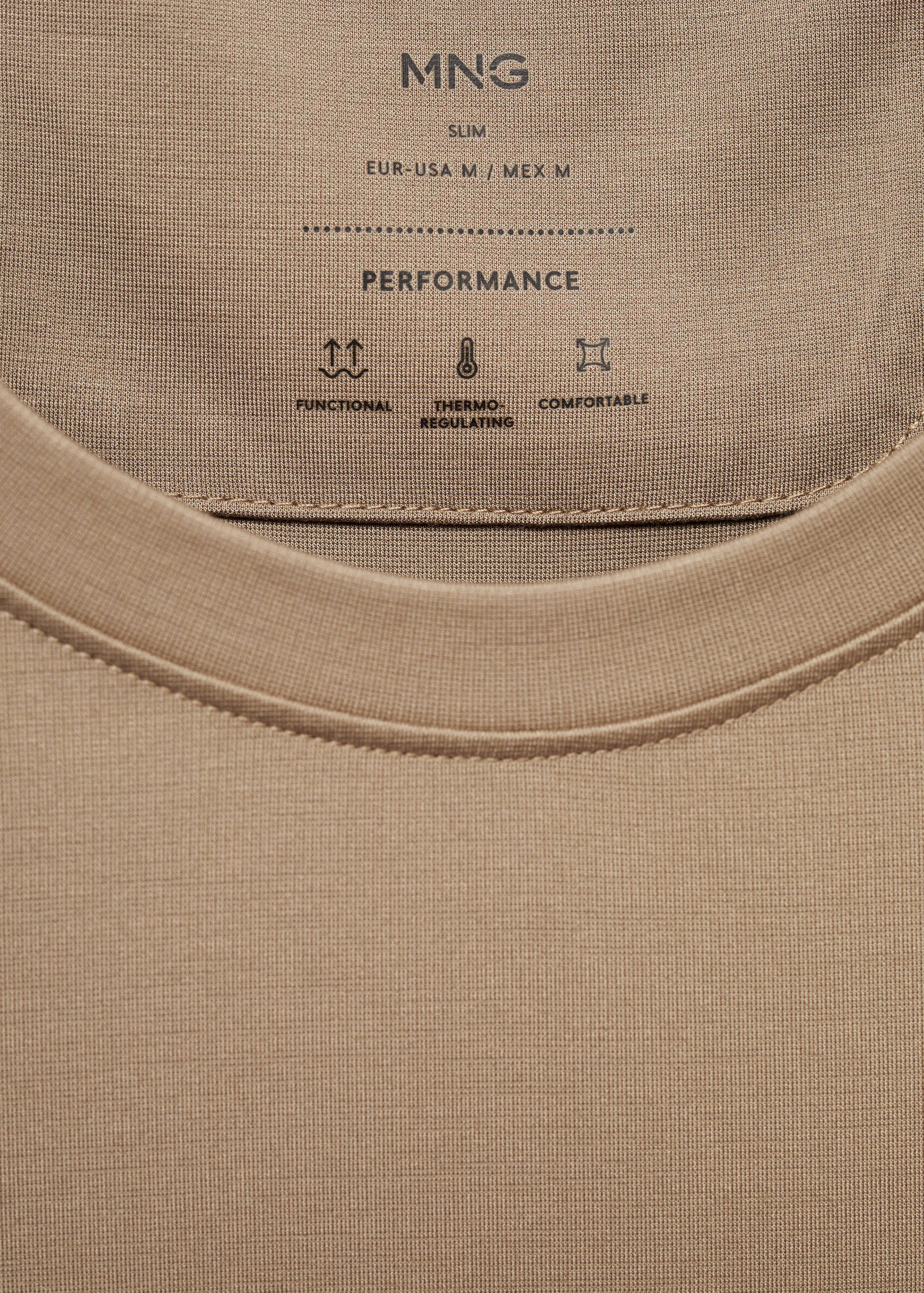 Crease-resistant comfort stretch t-shirt - Details of the article 8