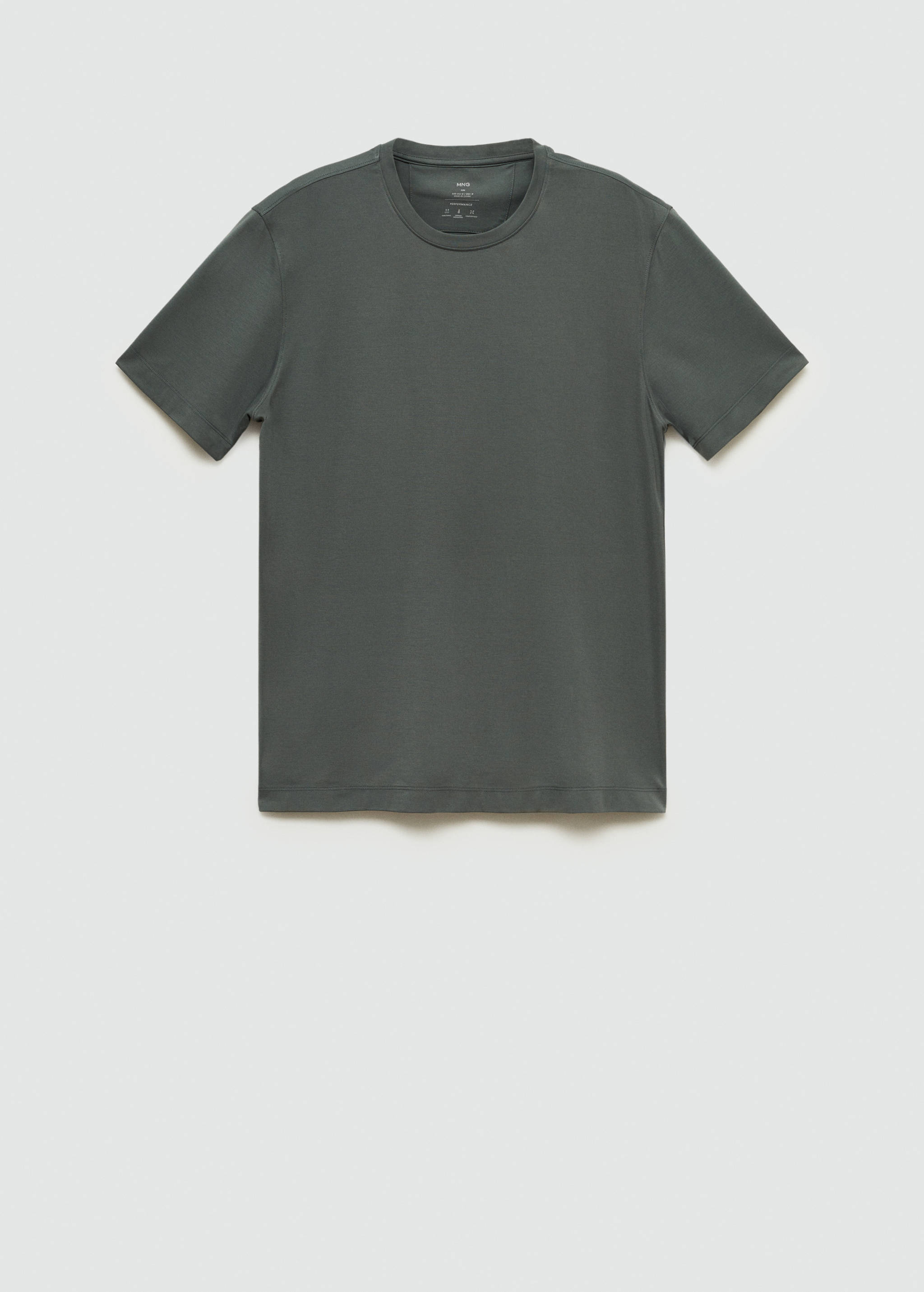 Crease-resistant comfort stretch t-shirt - Article without model