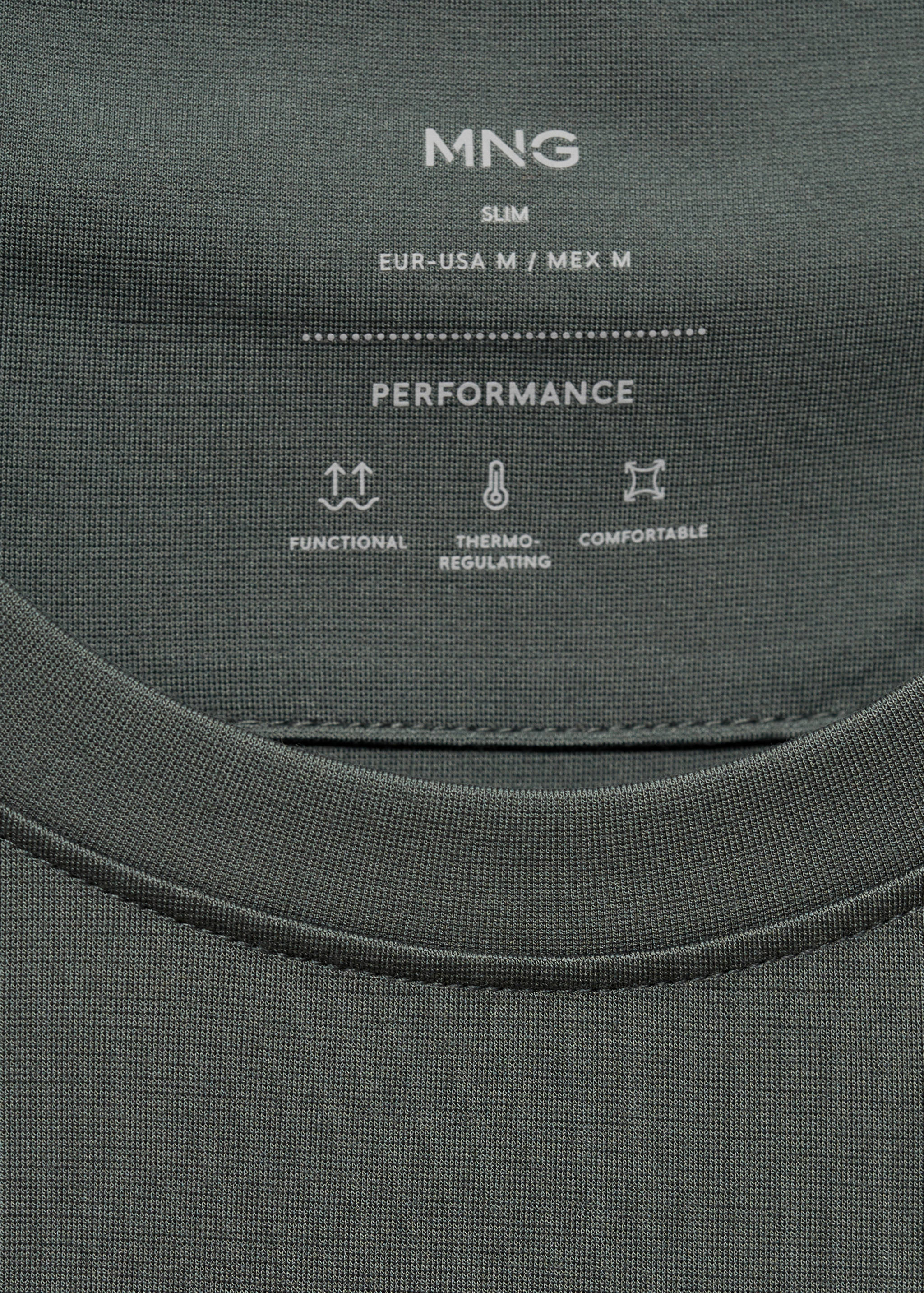 Crease-resistant comfort stretch t-shirt - Details of the article 8