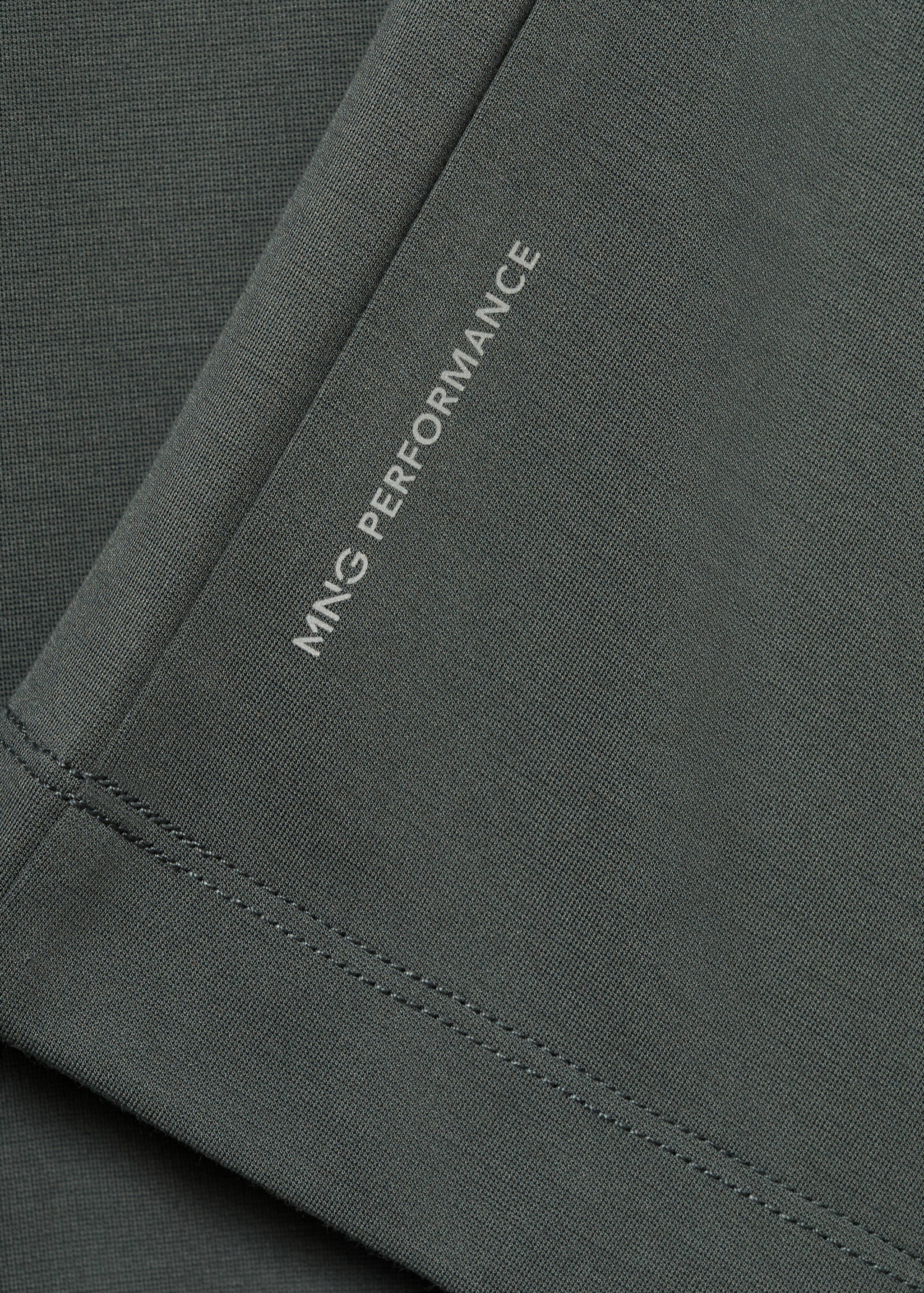 Crease-resistant comfort stretch t-shirt - Details of the article 0