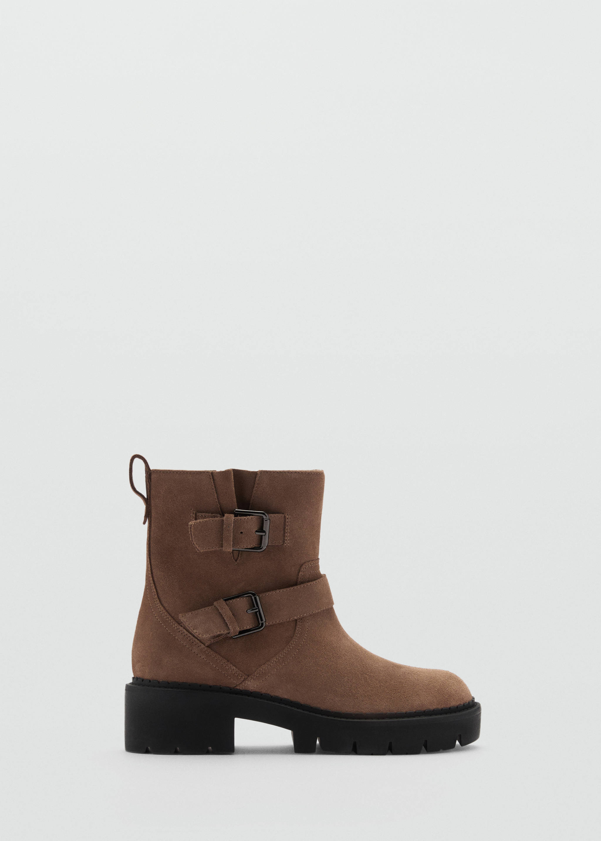 Bottines cuir boucles - Article sans modèle